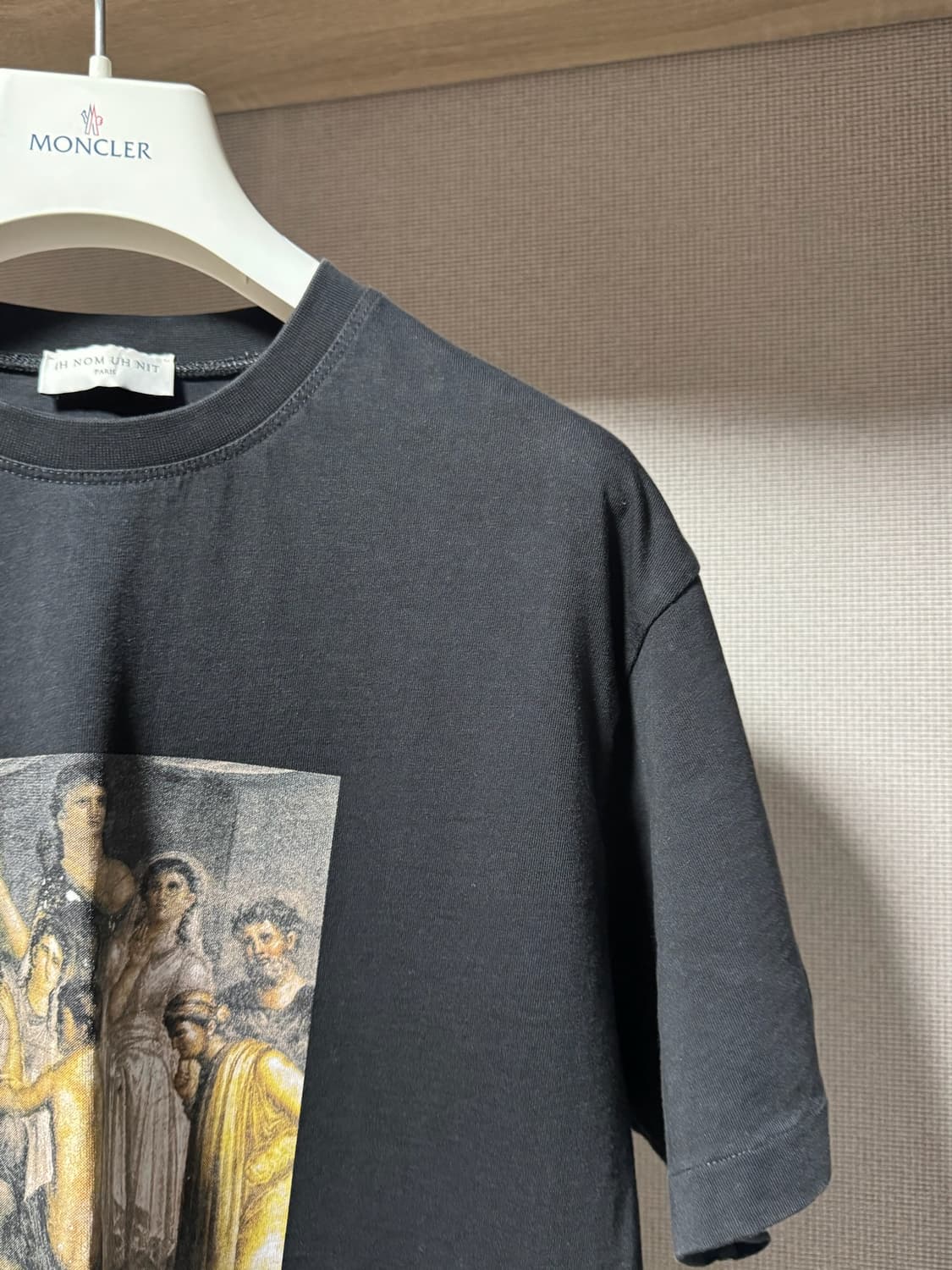 이놈어닛 프린트 반팔 티셔츠 블랙 S 상품이미지4