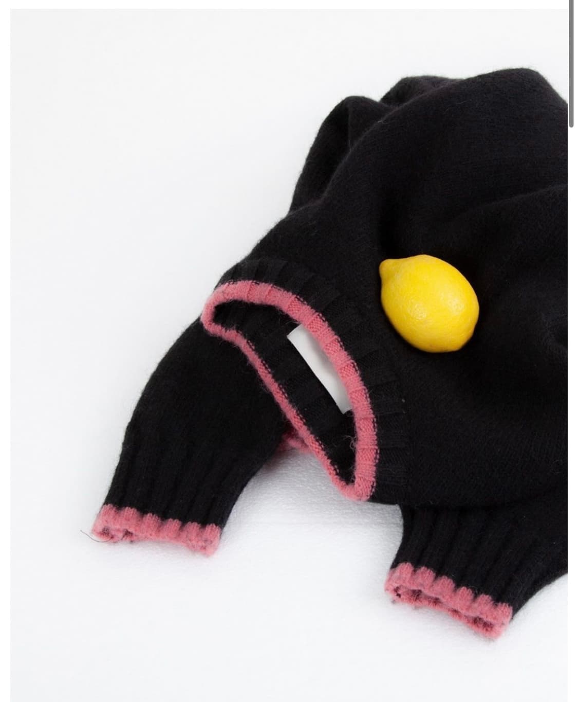 컬러 팁 모헤어 니트 상품이미지1