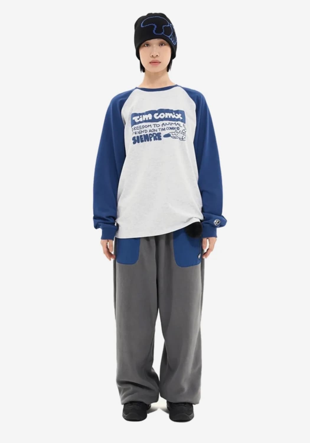 [팀코믹스] 시엠프레 애니멀 래글런 롱슬리브 상품이미지4