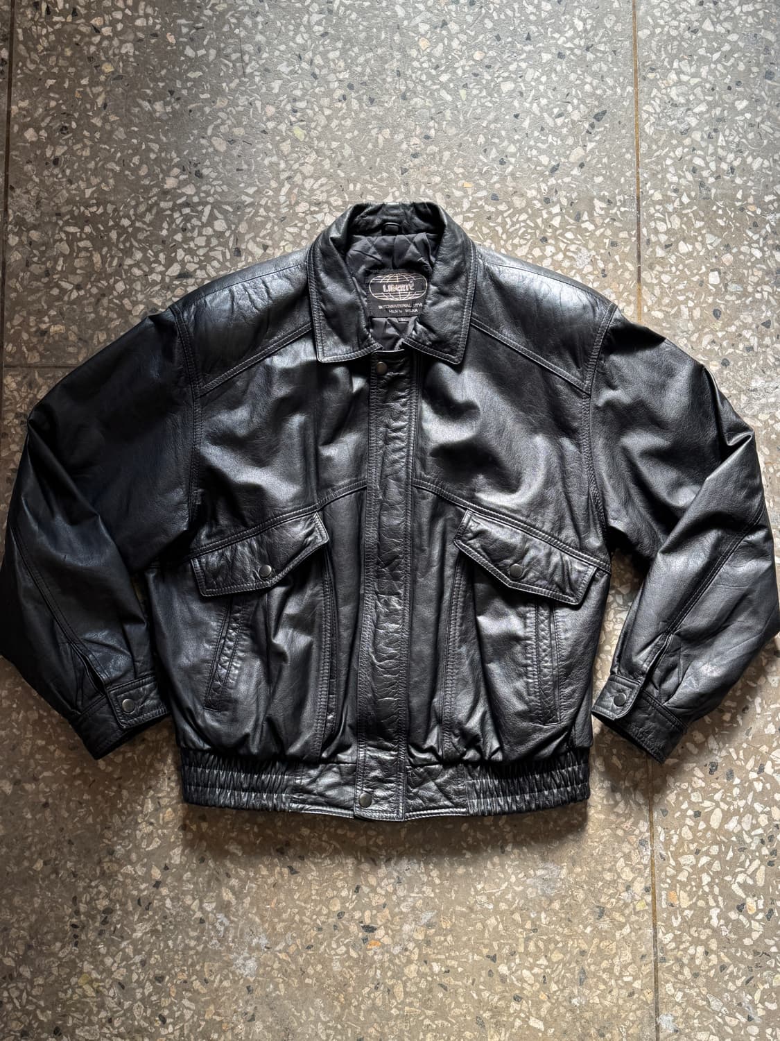 빈티지 카우하이드 봄버자켓(O57) 상품이미지1