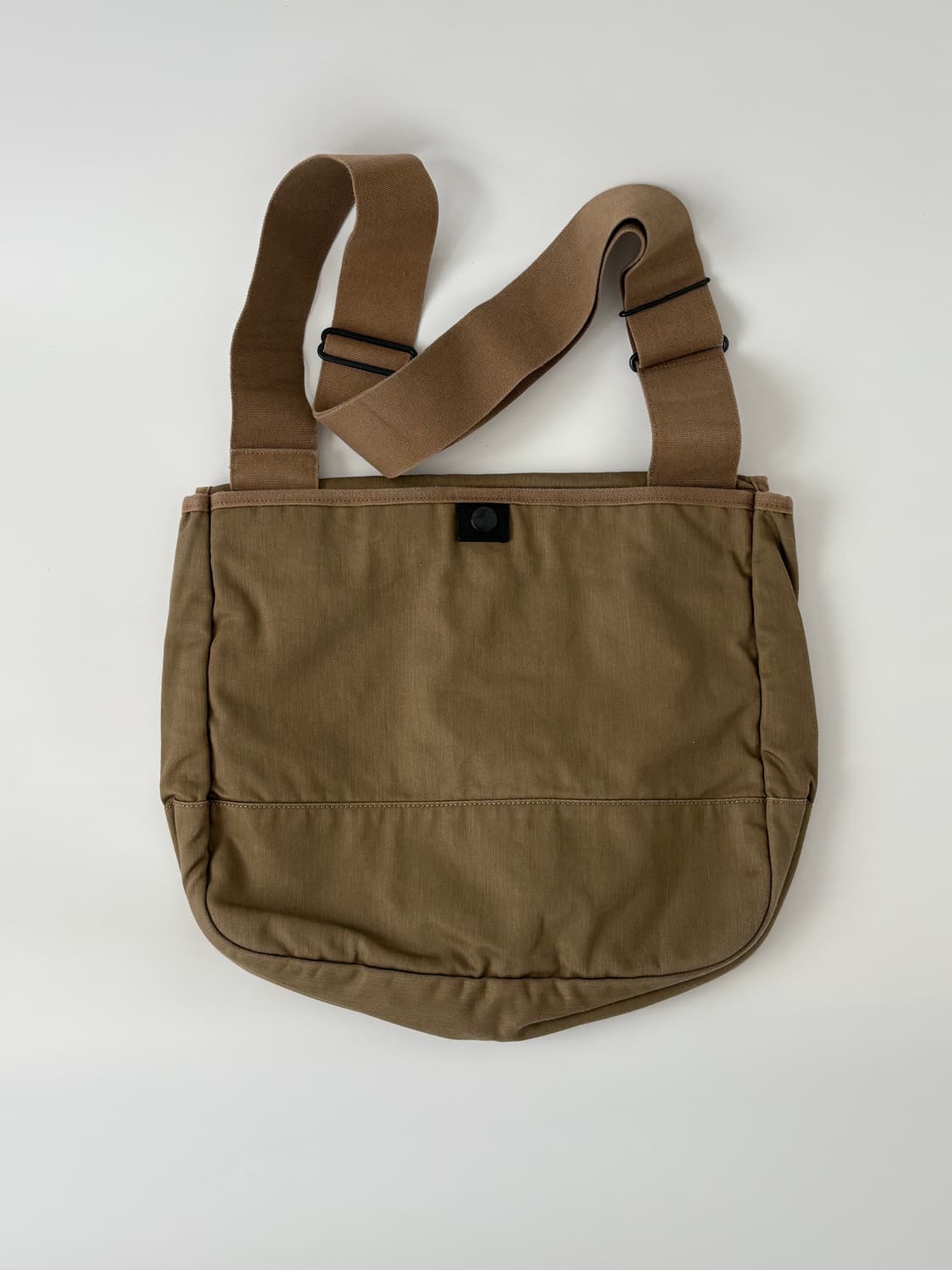 Canvas Shoulder Bag (Beige) 상품이미지5