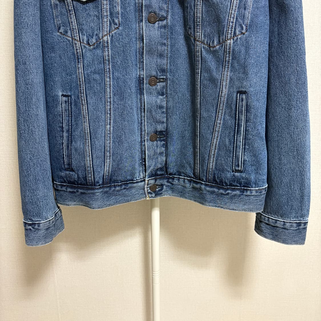 리바이스 3세대 데님 트러커 자켓 / 중청, L 상품이미지3