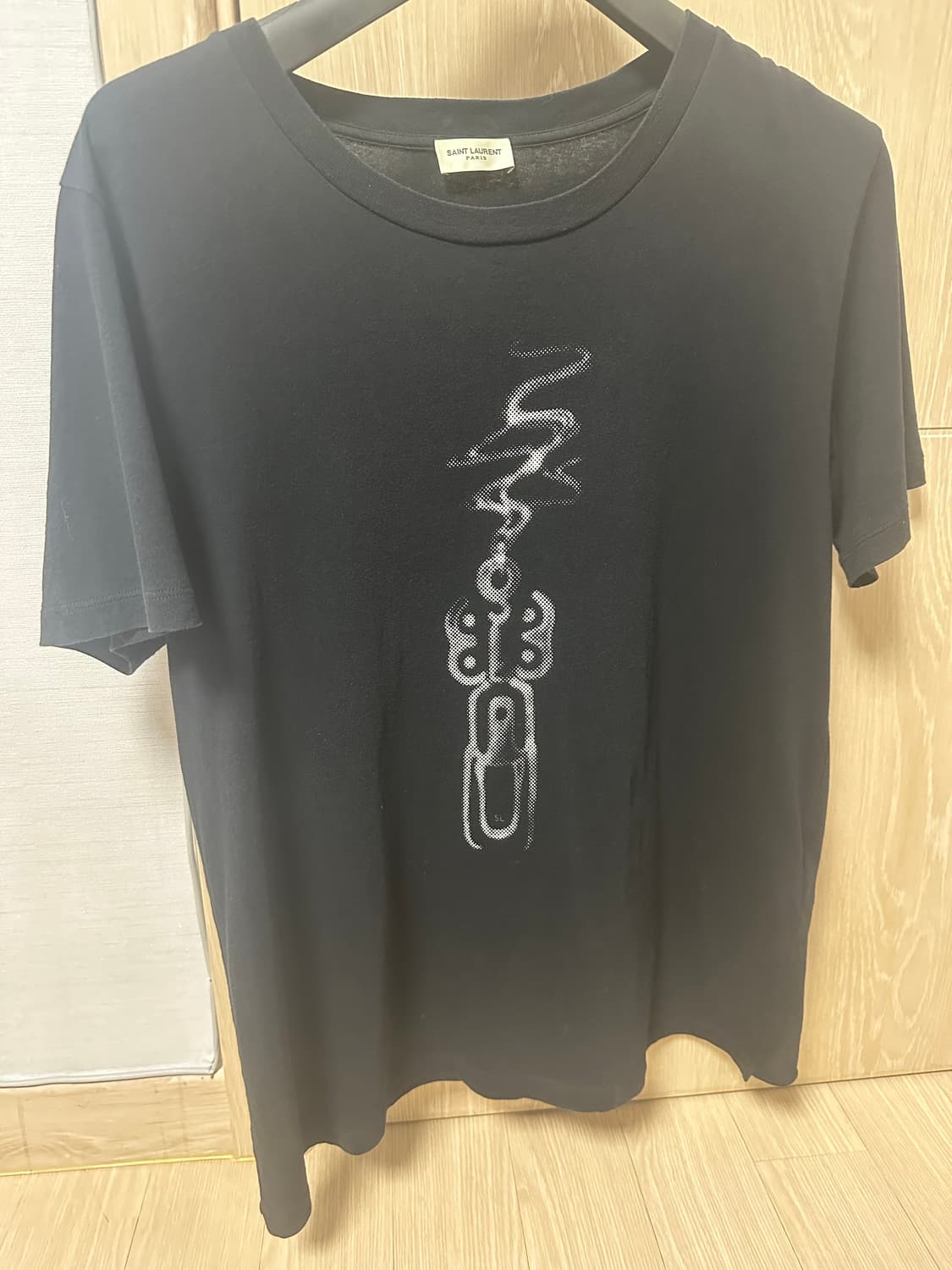saint laurent "smoking gun" T-shirt 상품이미지1