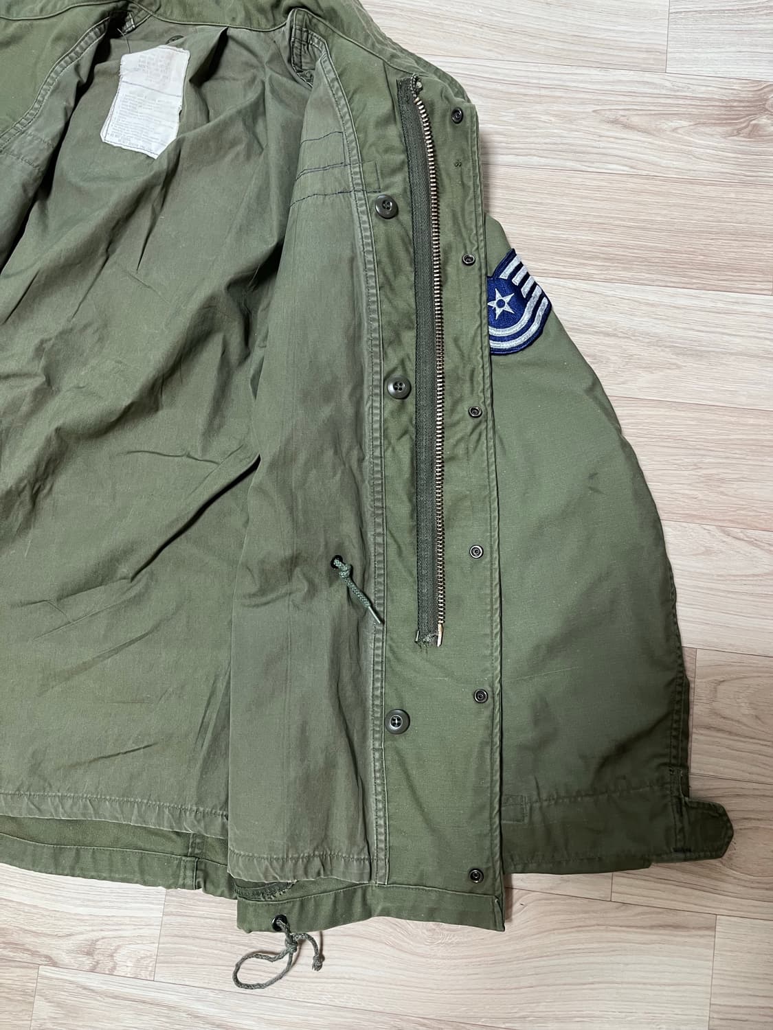 [내피 포함 풀세트] 74’s 3세대 USAF M65 필드 자켓 S-R 상품이미지7