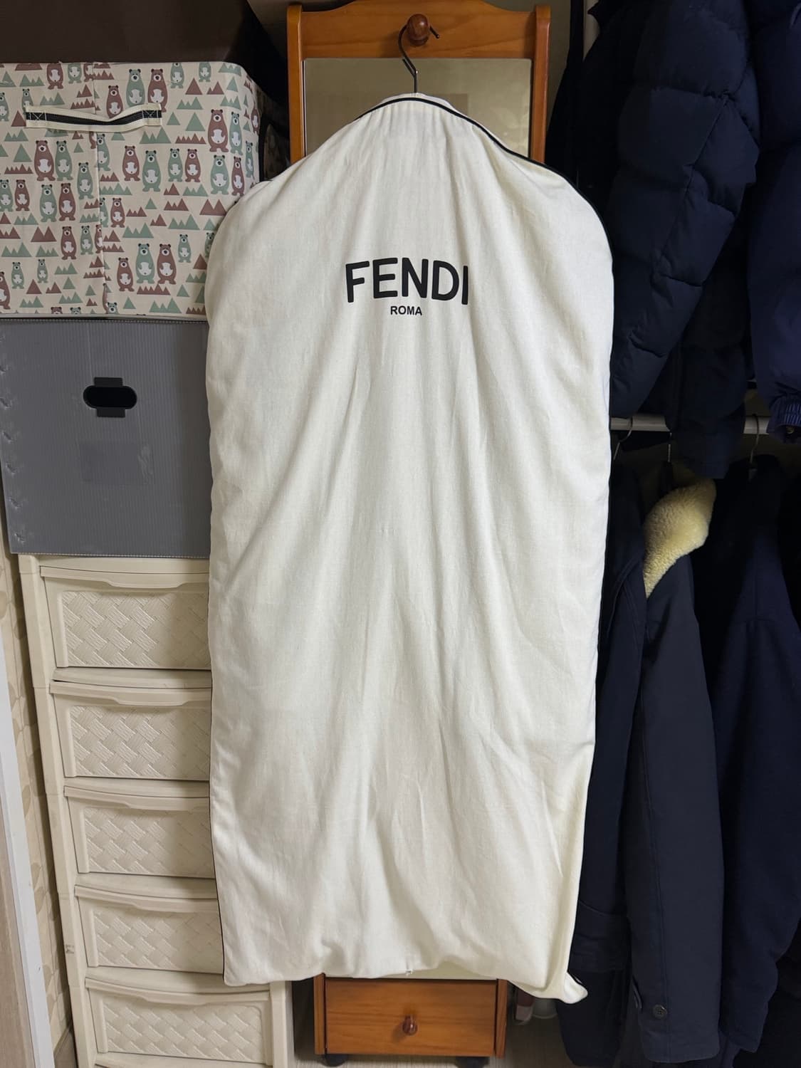 펜디 리버시블 포켓 트렌치 코트 베이지 48 상품이미지6