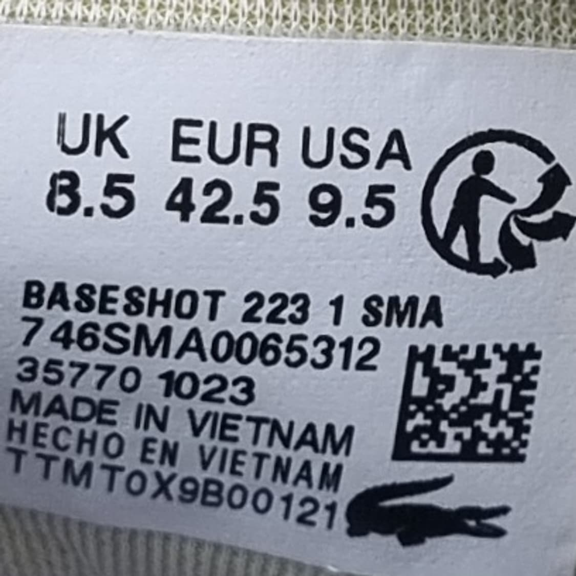 라코스테 베이스샷 남성스니커즈275 상품이미지6