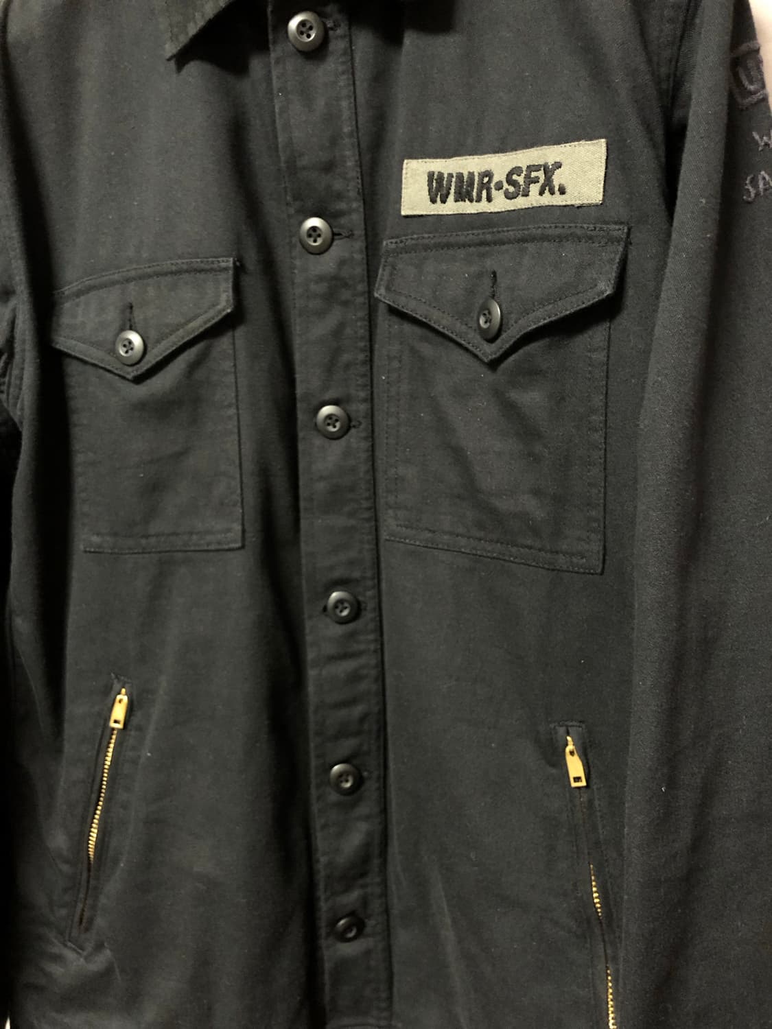 사스콰치패브릭스 X 와코마리아 셔츠자켓 상품이미지2