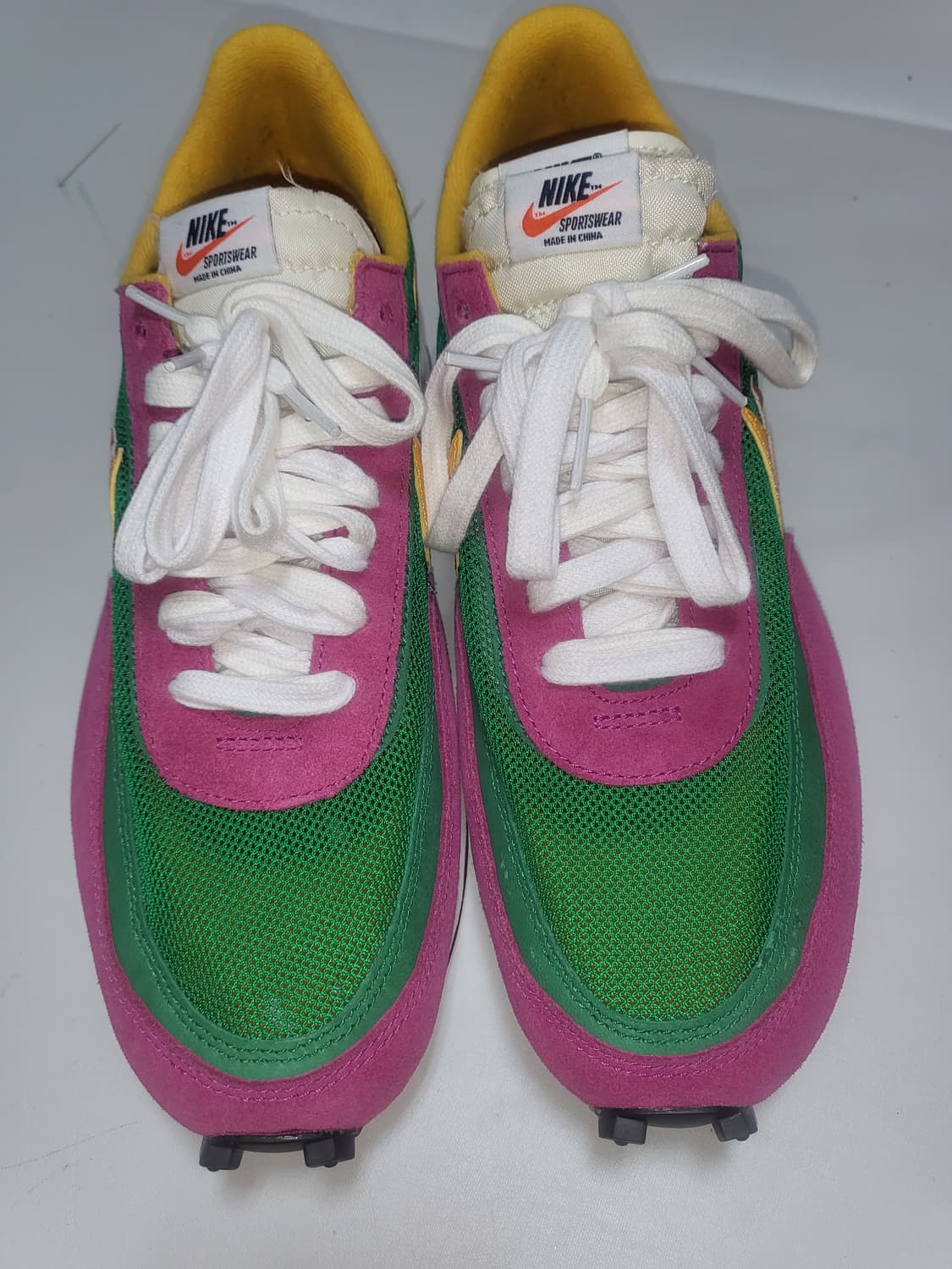 나이키x사카이 LD 와플 핑크그린 상품이미지9