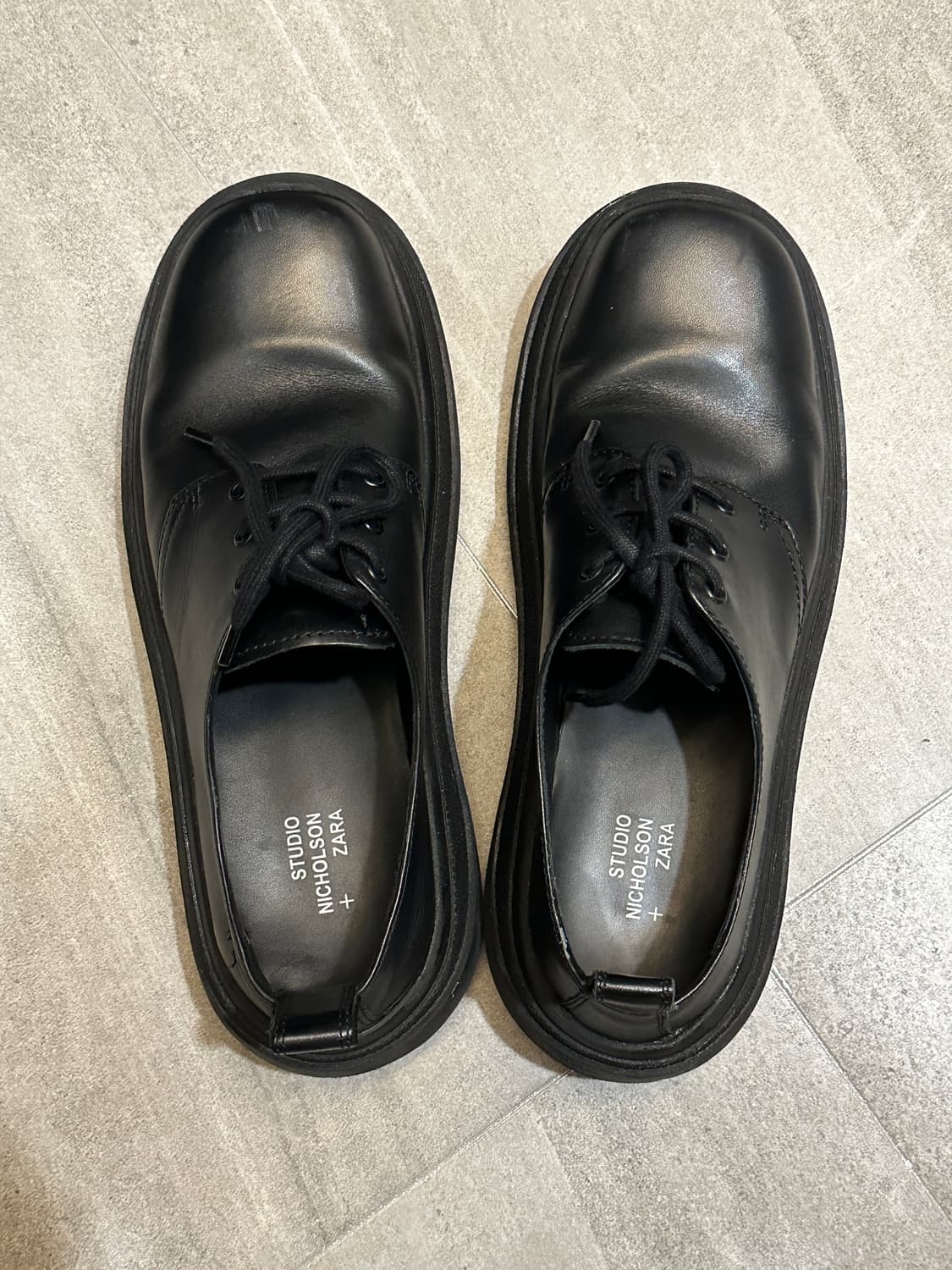 자라 x 스튜디오니콜슨 레더 슈즈 44 (285) 상품이미지4