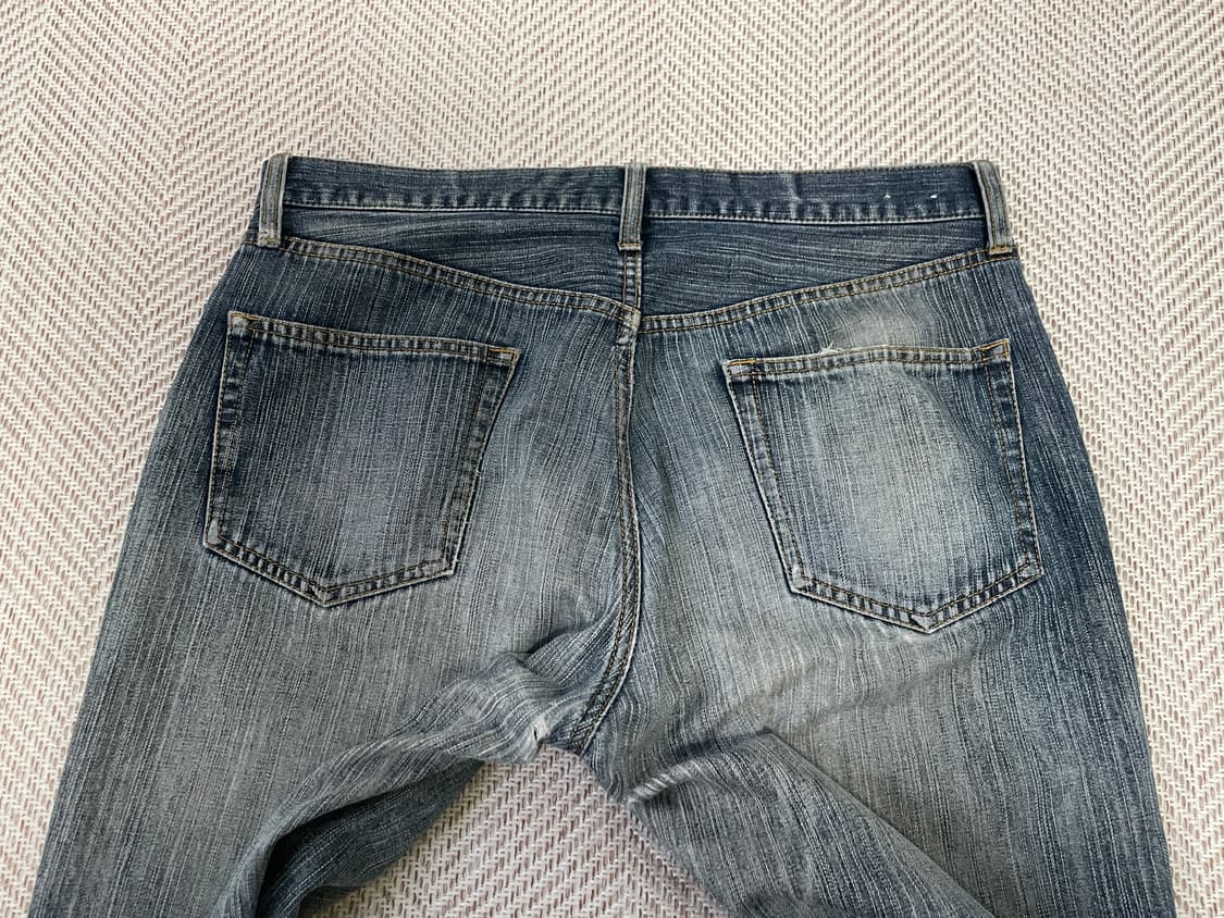 빈티지 페이딩 데님팬츠  상품이미지3