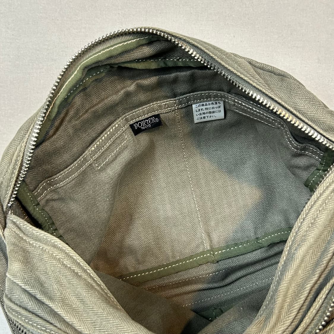 요시다 포터 페이지 HBT 해링본 크로스백 숄더백 V10 상품이미지9