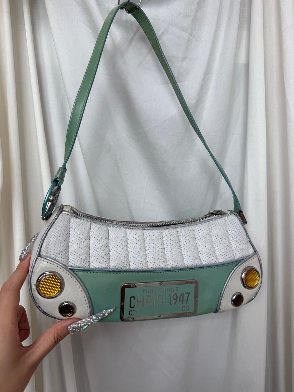 Super Rare] 디올 캐틸락 번호판 가방 상품이미지2
