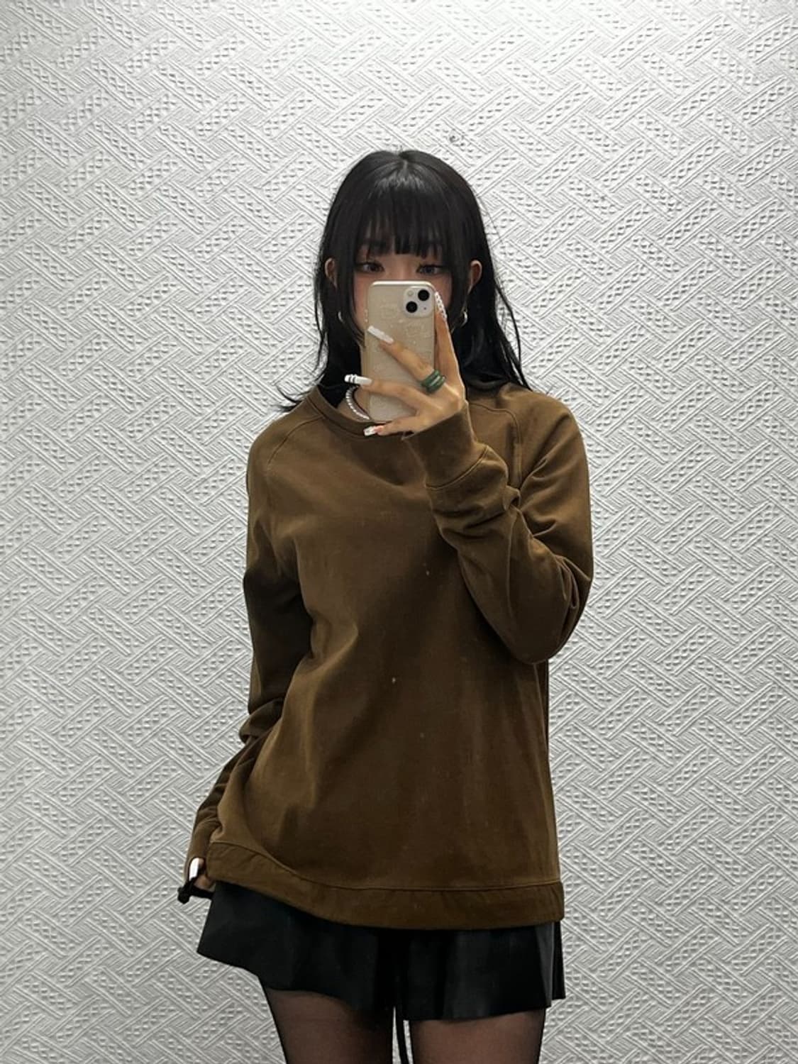 나이키 조던 23 엔지니어드 캐주얼 초코브라운 맨투맨 M C10856 상품이미지1