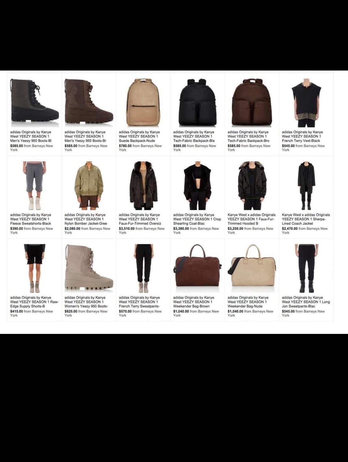 이지 시즌 1 가죽 백팩 카키 상품이미지5