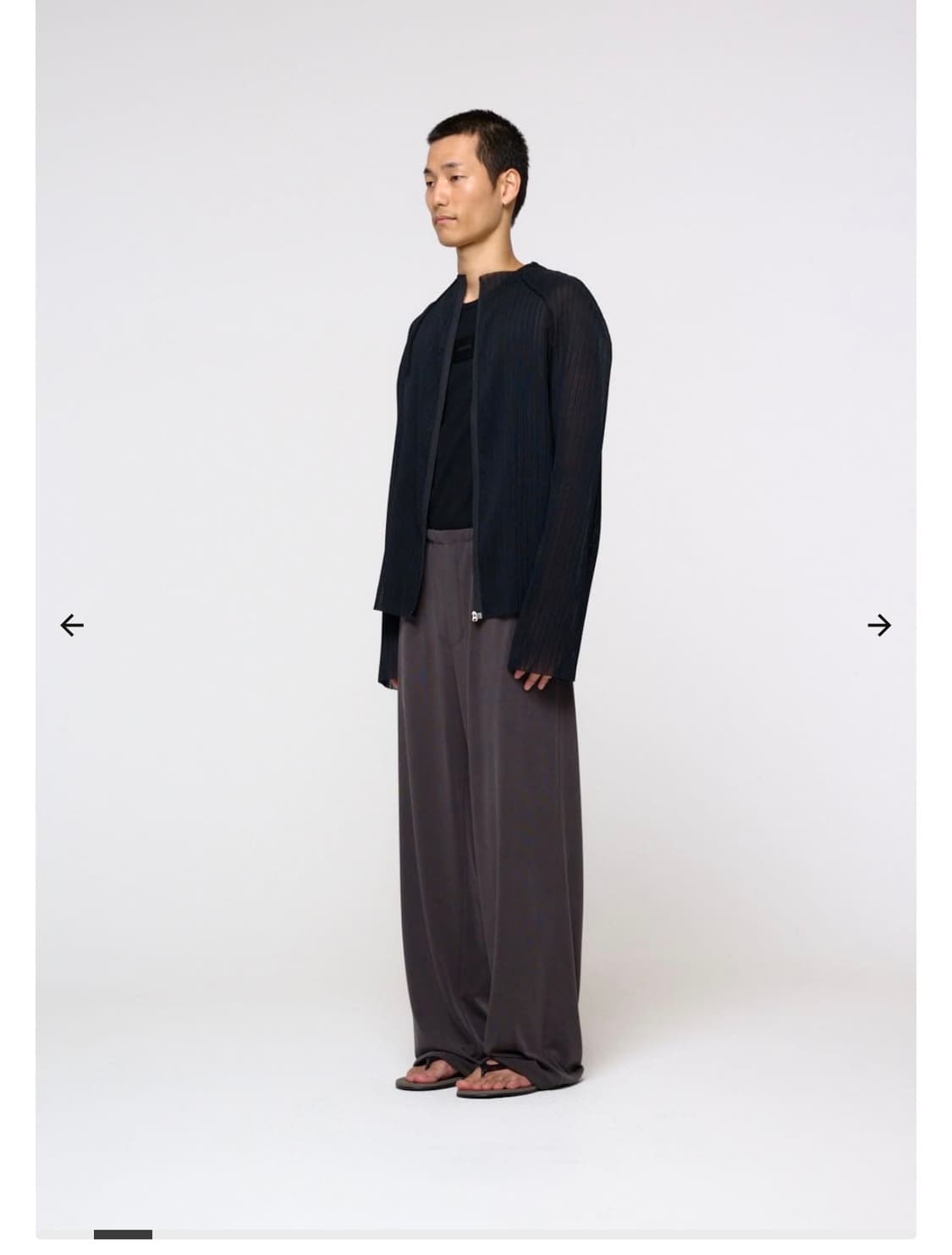 easy banding pants, charcoal 상품이미지2