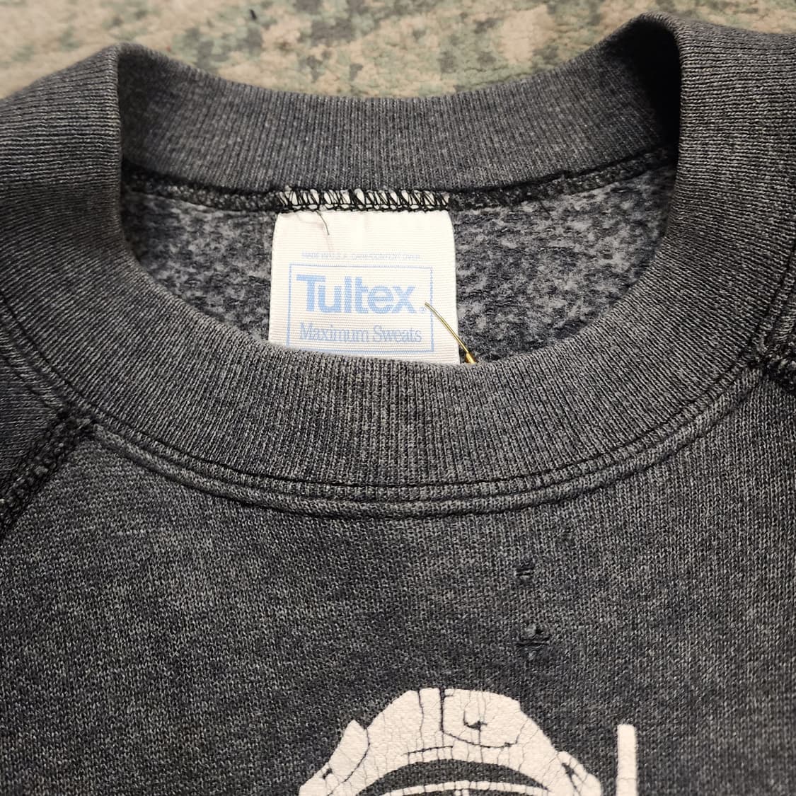 80s TULTEX 해앙대학 스웻셔츠 상품이미지4