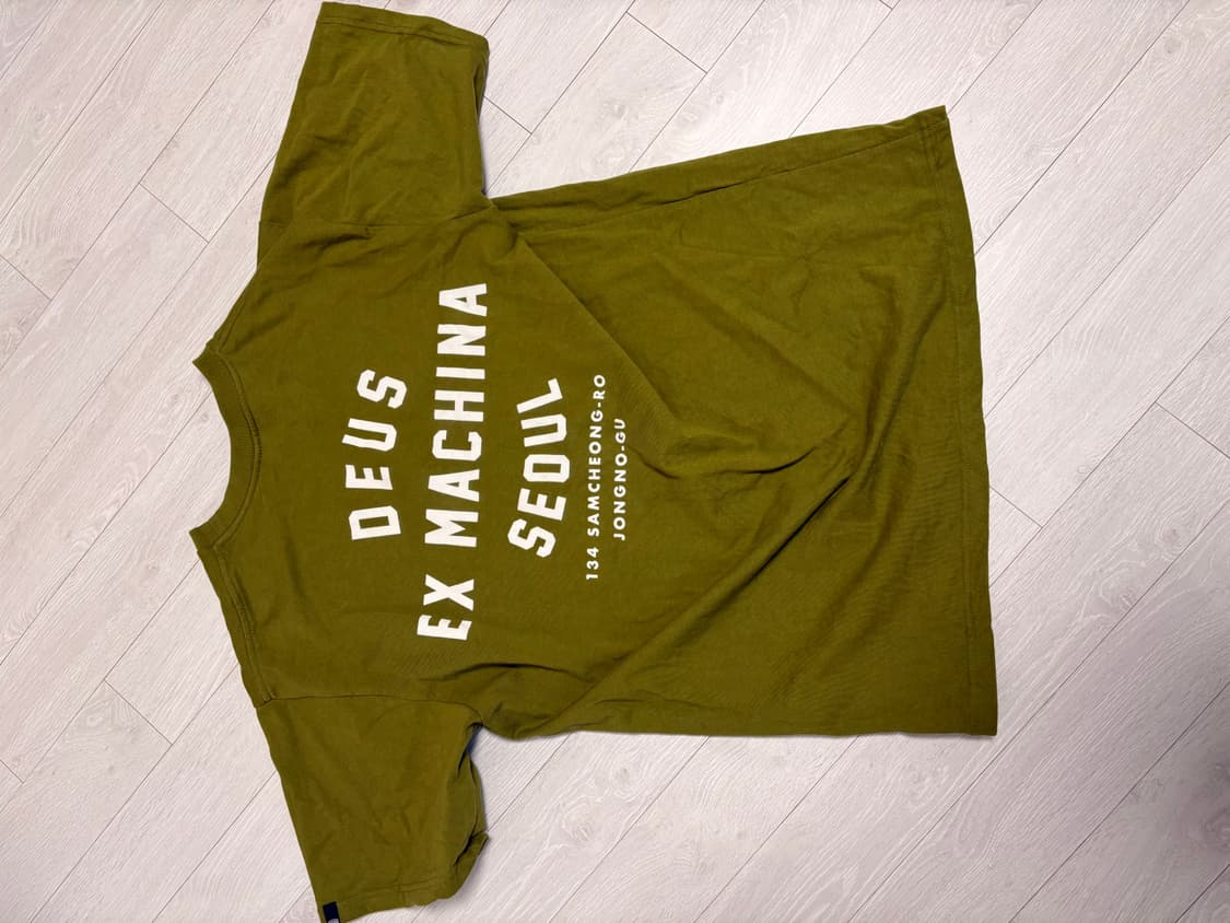 (크림) 데우스 마키나 그린 반팔 M 상품이미지3