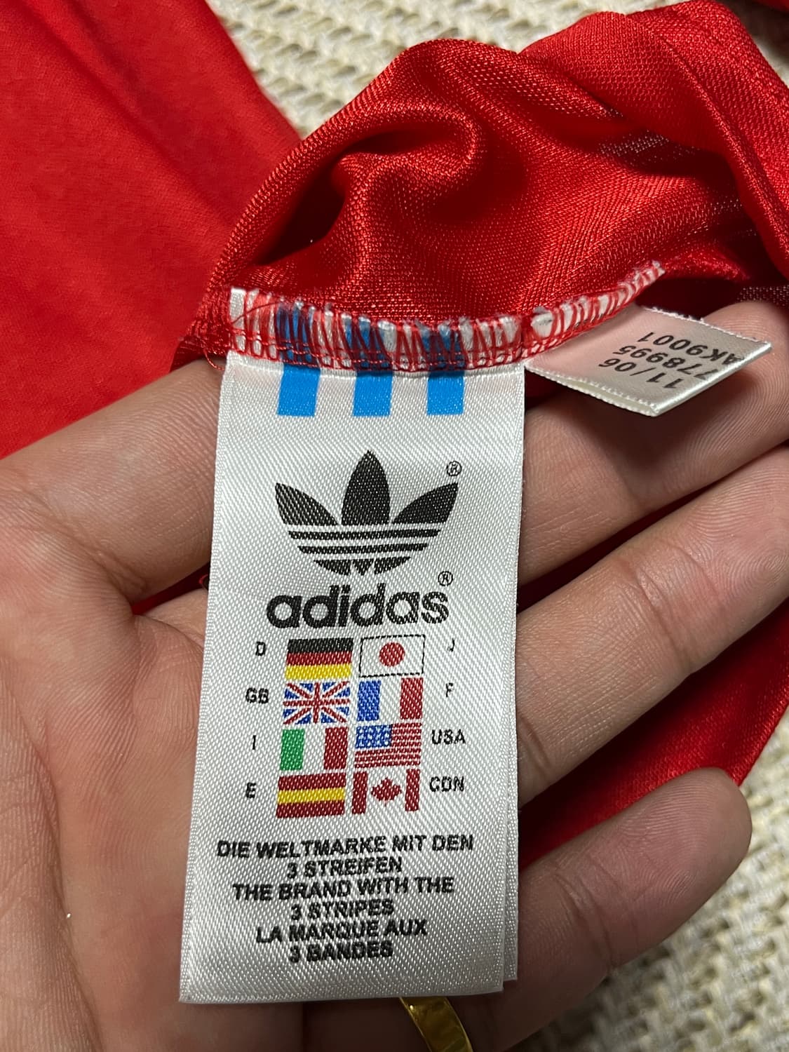 공용 아디다스 바이에른뮌헨 유니폼 고프코어 95 상품이미지6