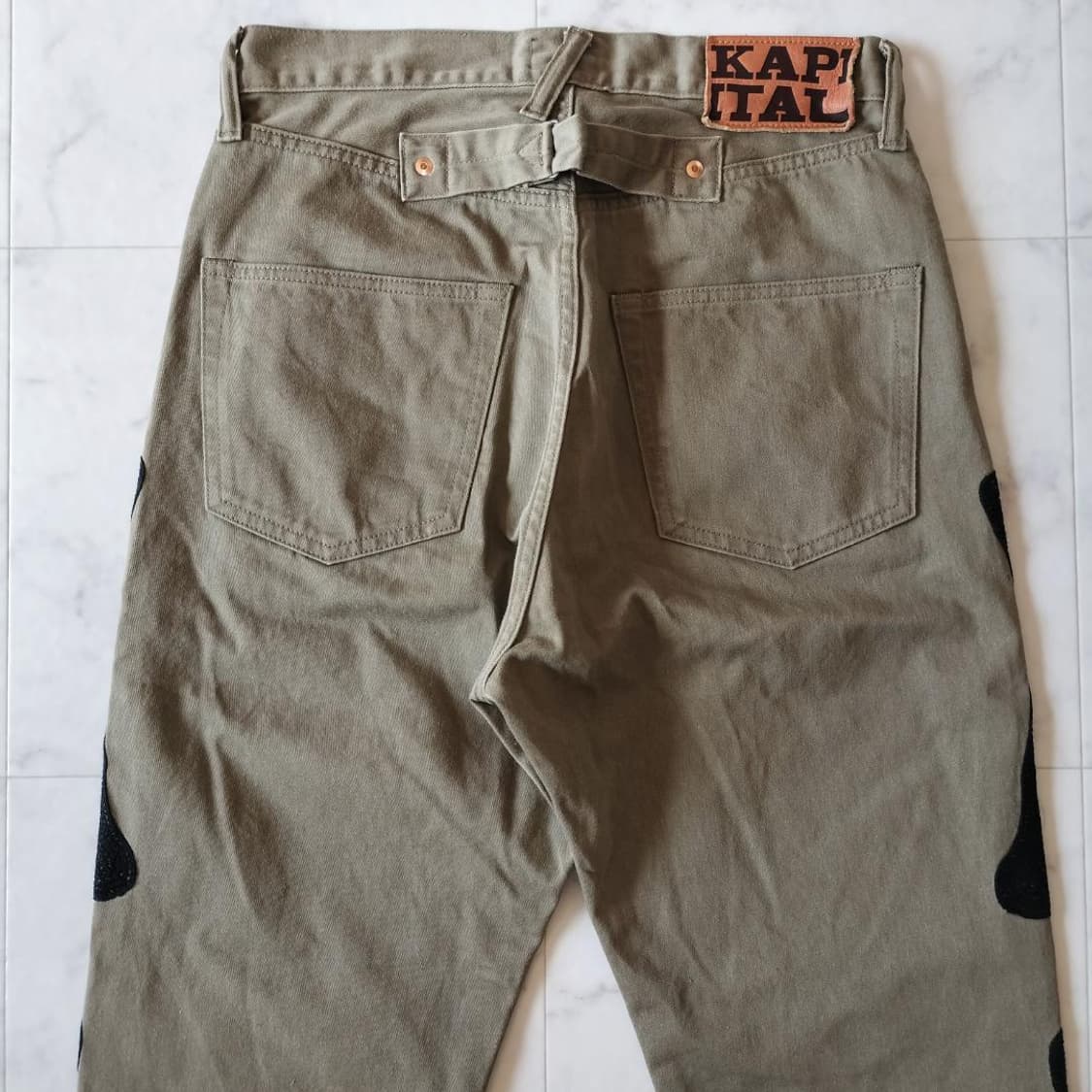 캐피탈 5P 오카길리 본 자수 치노 팬츠 상품이미지7