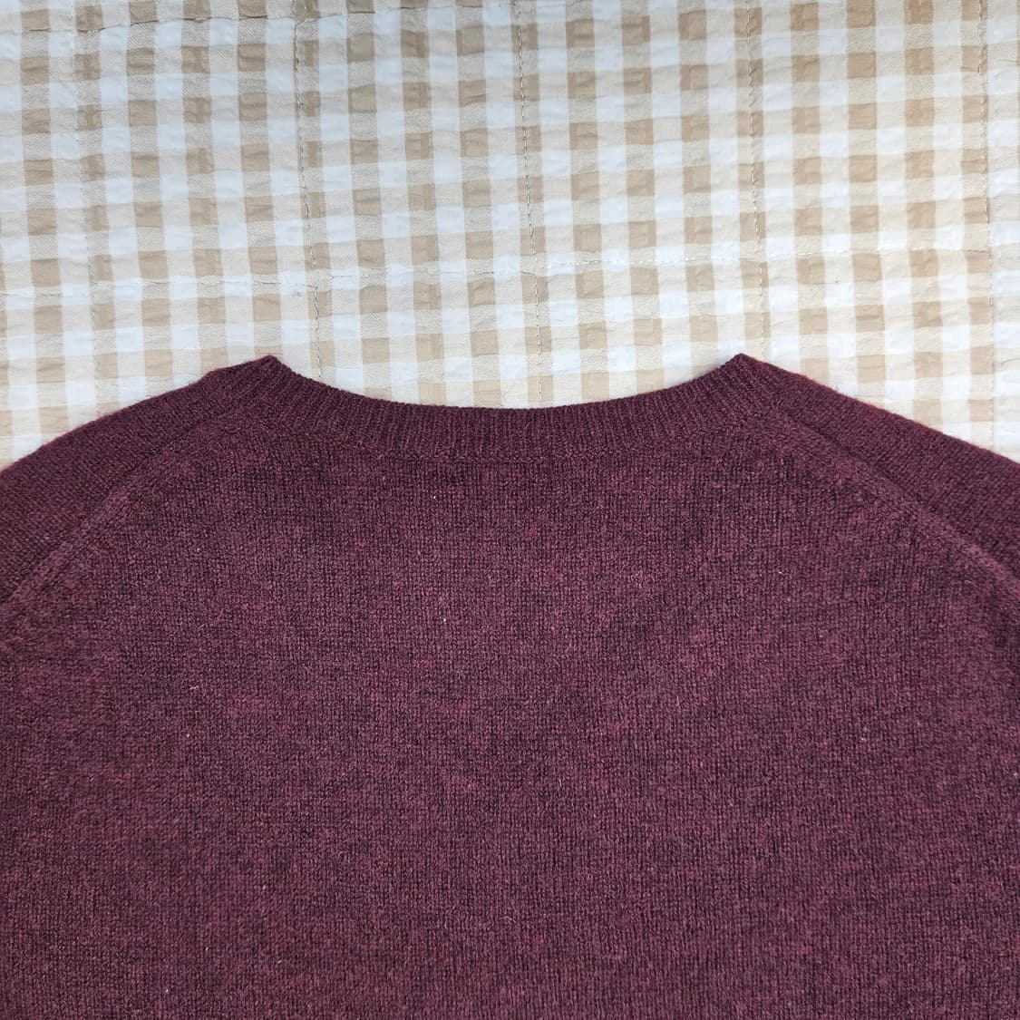 유니클로 울00 브이넥 니트 남자100 상품이미지5