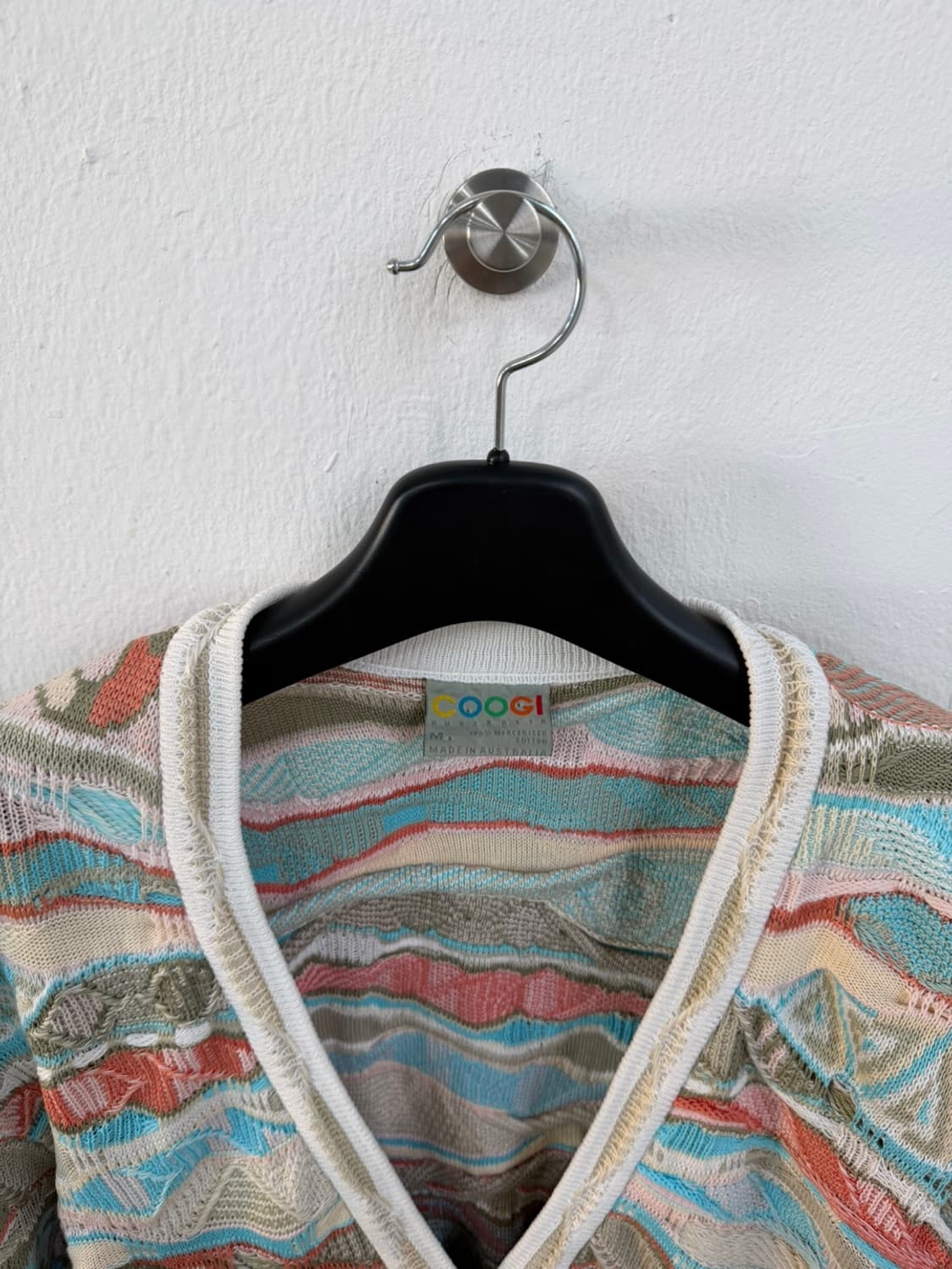 쿠지 OG 멀티 컬러 케이블 가디건  상품이미지3
