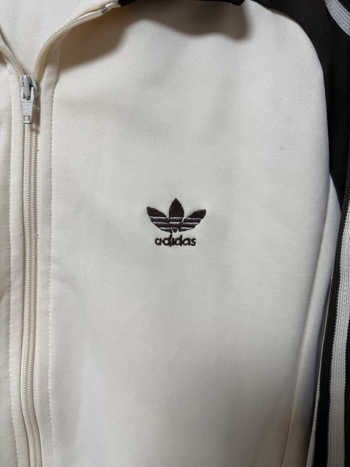 대장급 아디다스 80s 서독제 크림 브라운 져지 상품이미지3