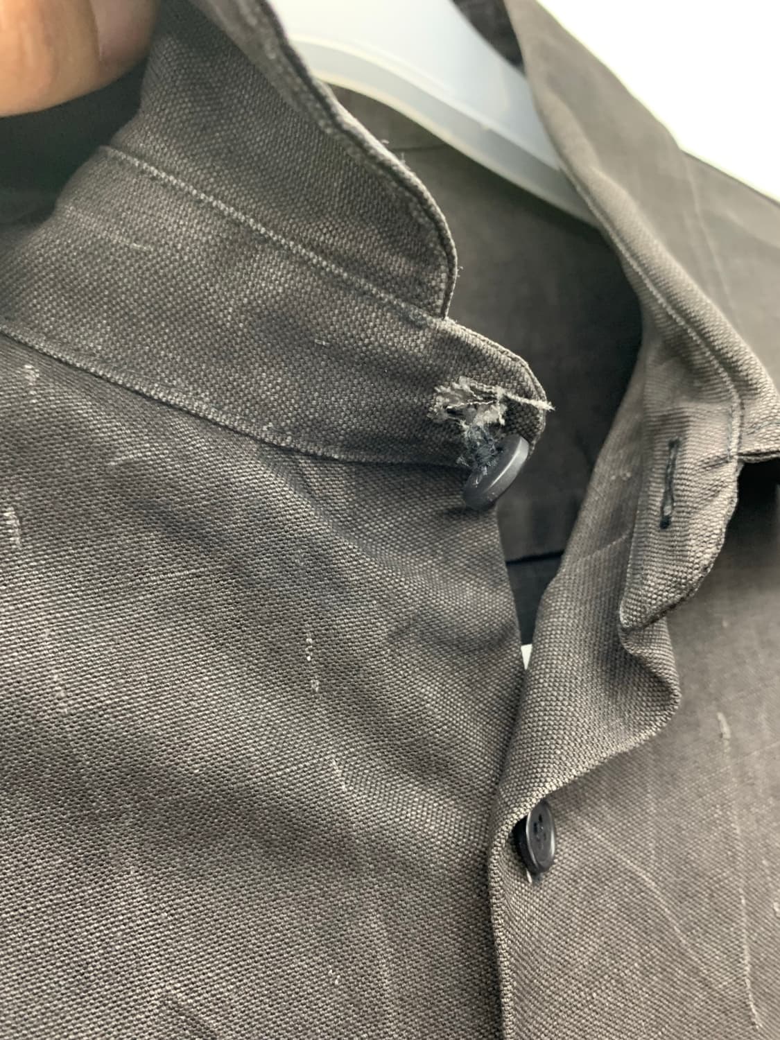 아페쎄 90s 크랙 셔츠(made france) 상품이미지6