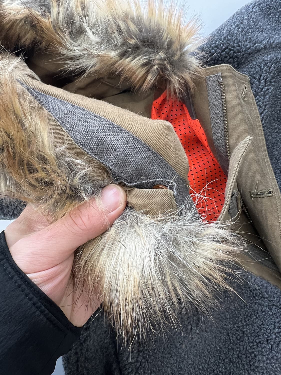 컬러비콘 플리스 후드 자켓 상품이미지2