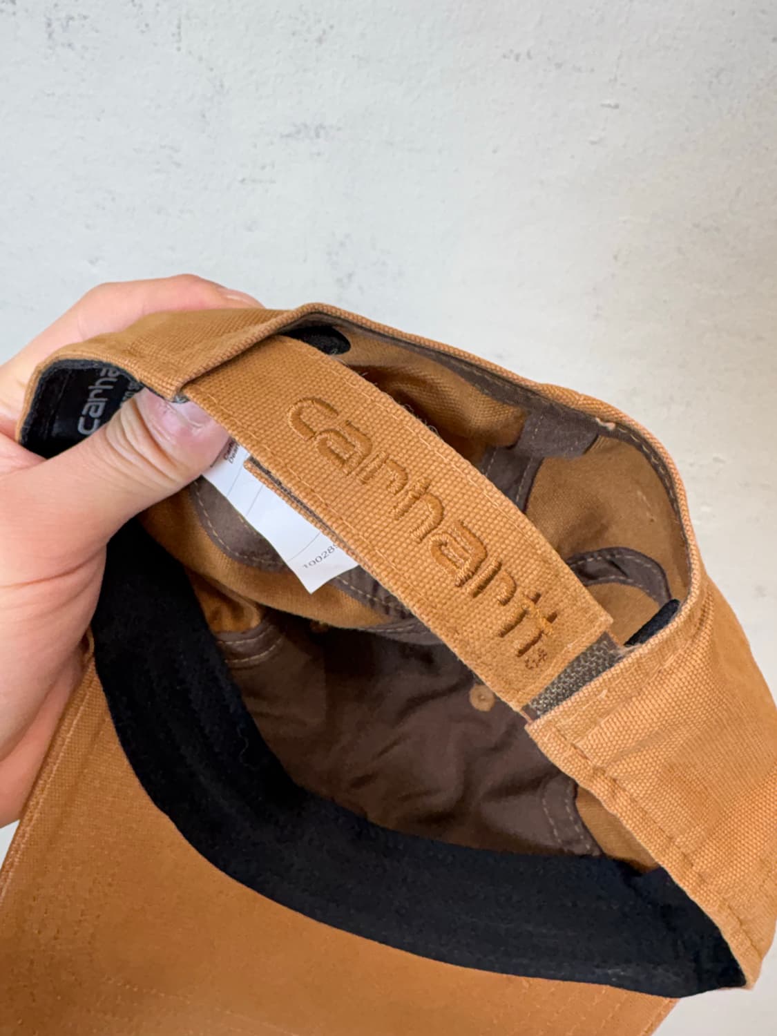 칼하트윕 브라운 볼캡 상품이미지5