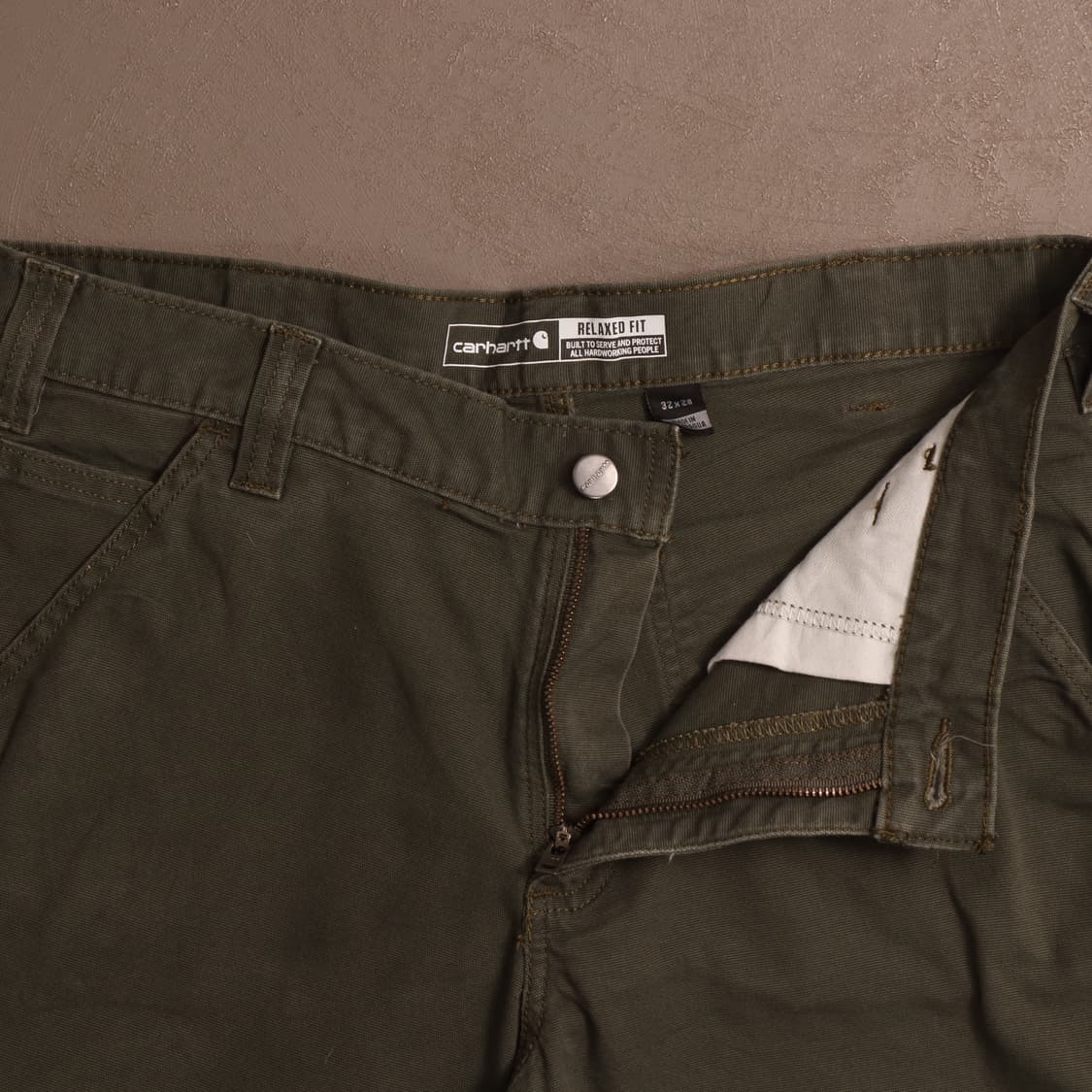 칼하트 헤비코튼 워크팬츠 A1808 상품이미지3
