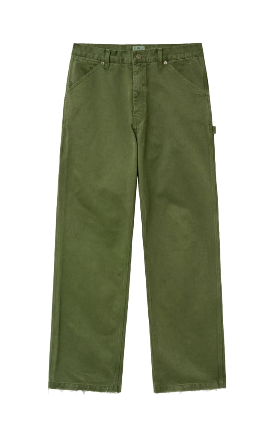 A.ta CUT OFF CARPENTER PANTS (MOSS) 상품이미지1