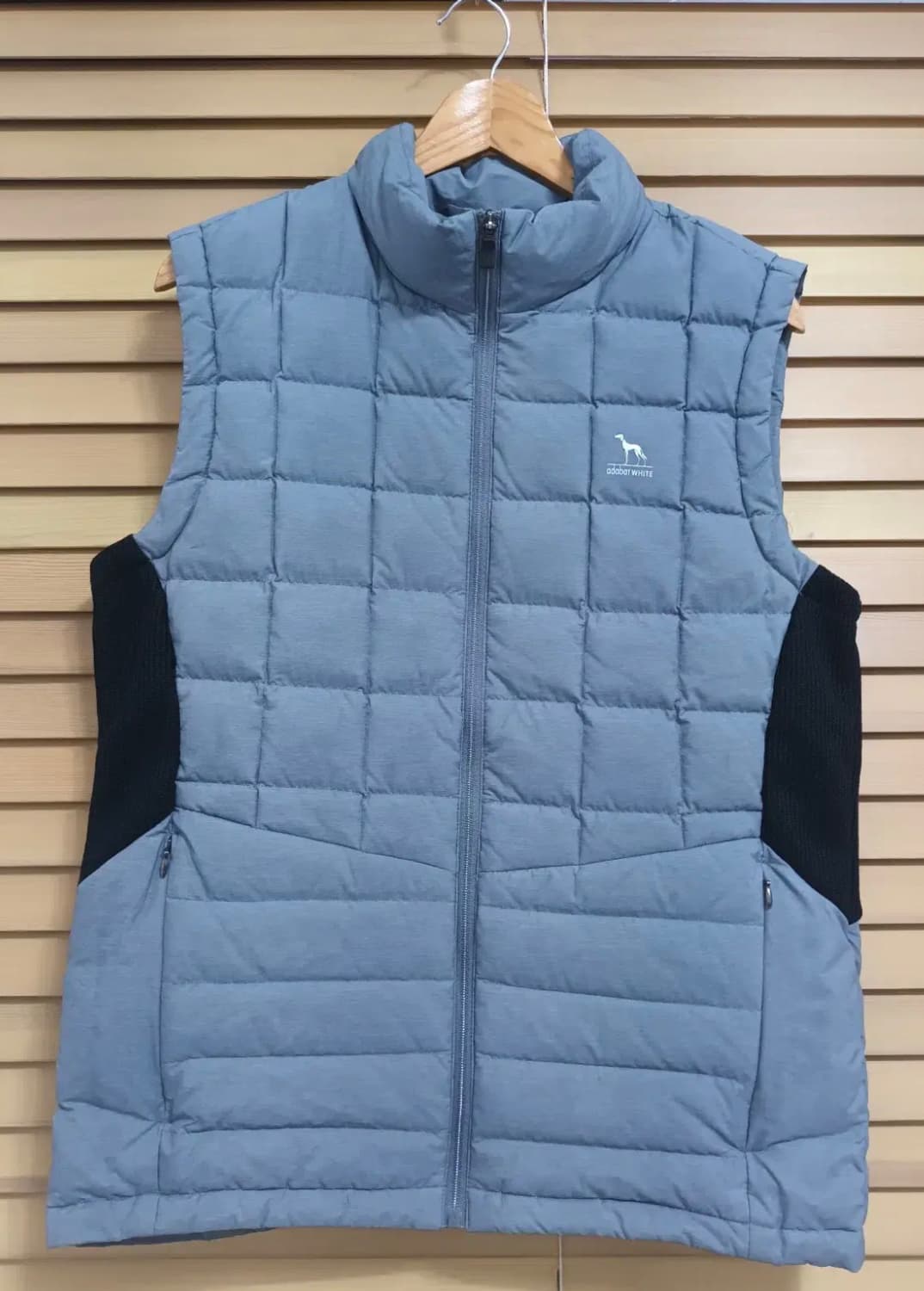 아다바트 화이트 남성 덕다운패딩조끼 100사이즈 상품이미지2