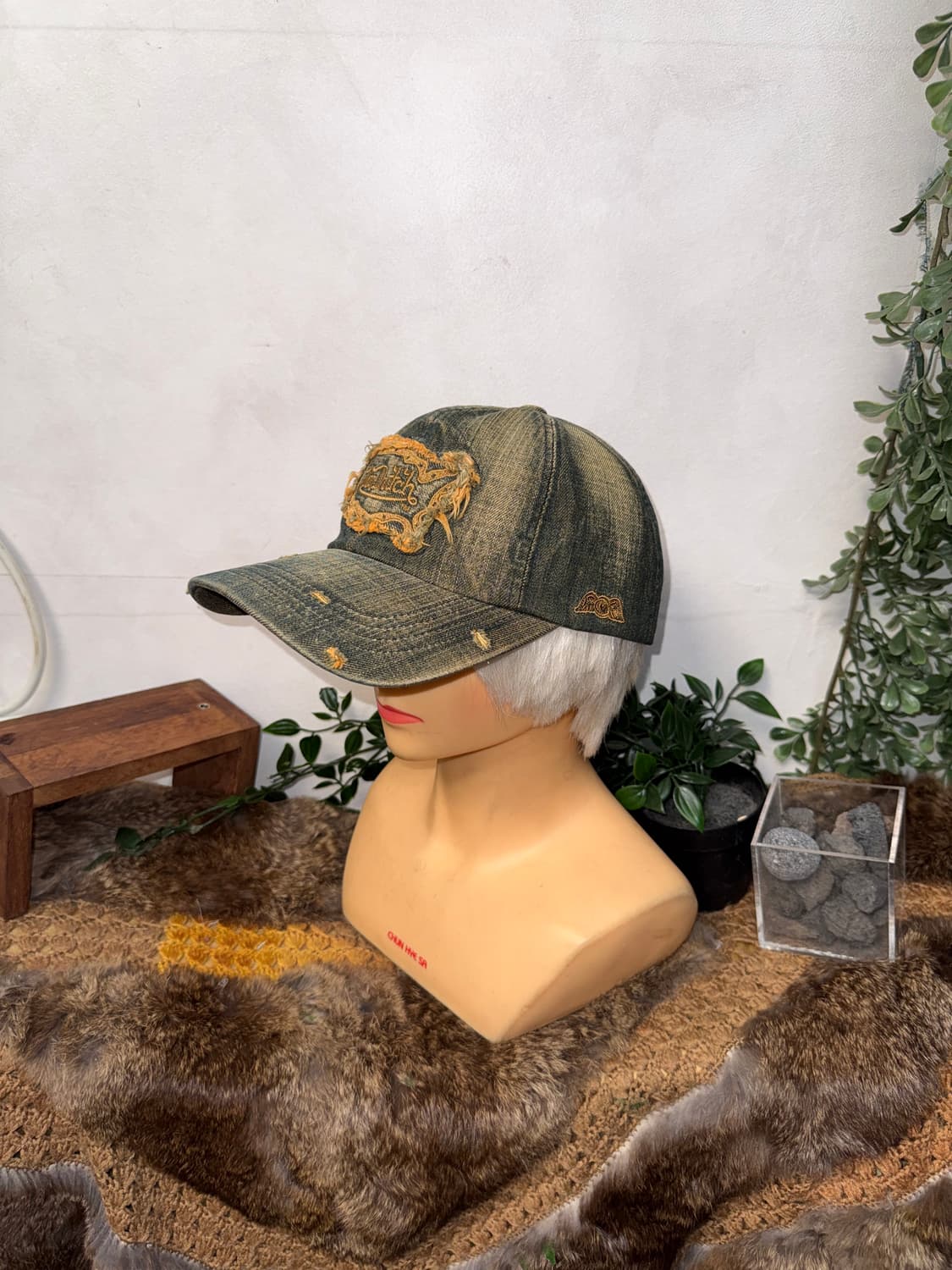 Von Dutch washing denim logo ball cap 상품이미지1