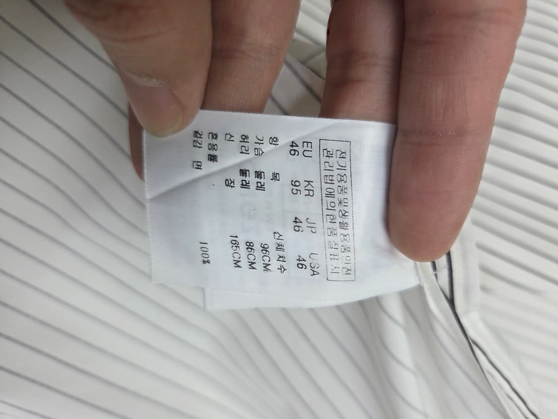 송지오옴모 자수 셔츠 46 상품이미지4