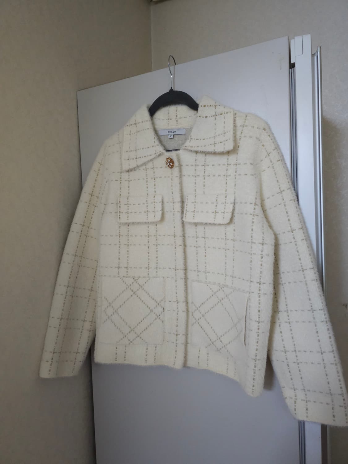 온앤온 트위드 가디건 자켓 상품이미지1