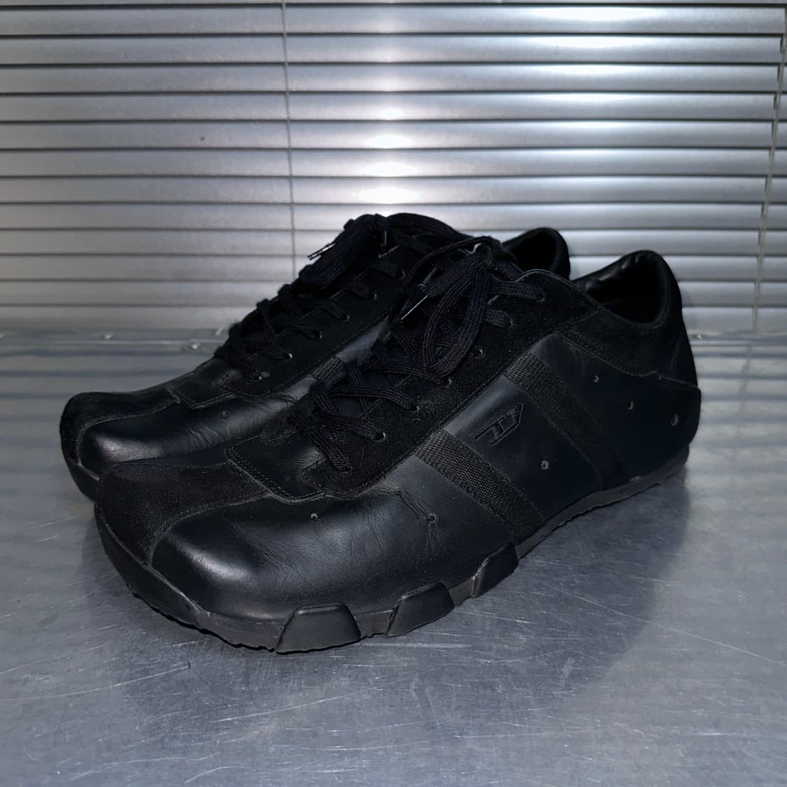 2002 디젤 스퀘어토 가죽 스니커즈 상품이미지4