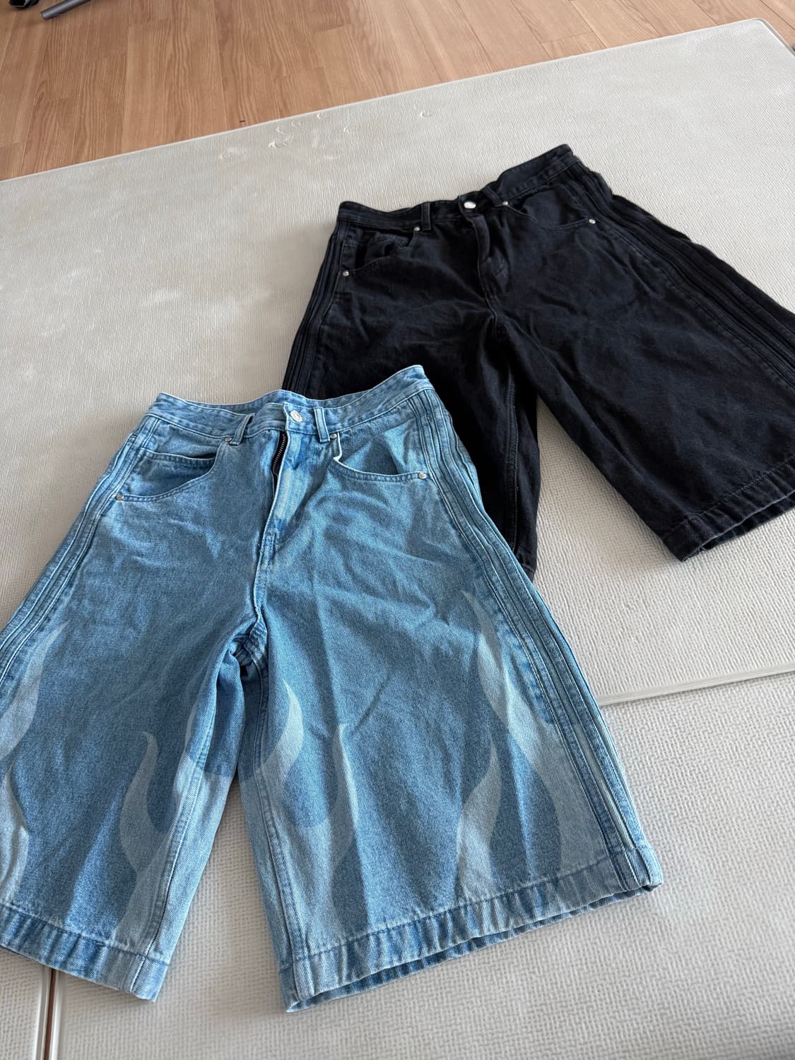 아디다스 청반바지 2개 일괄판매  상품이미지1