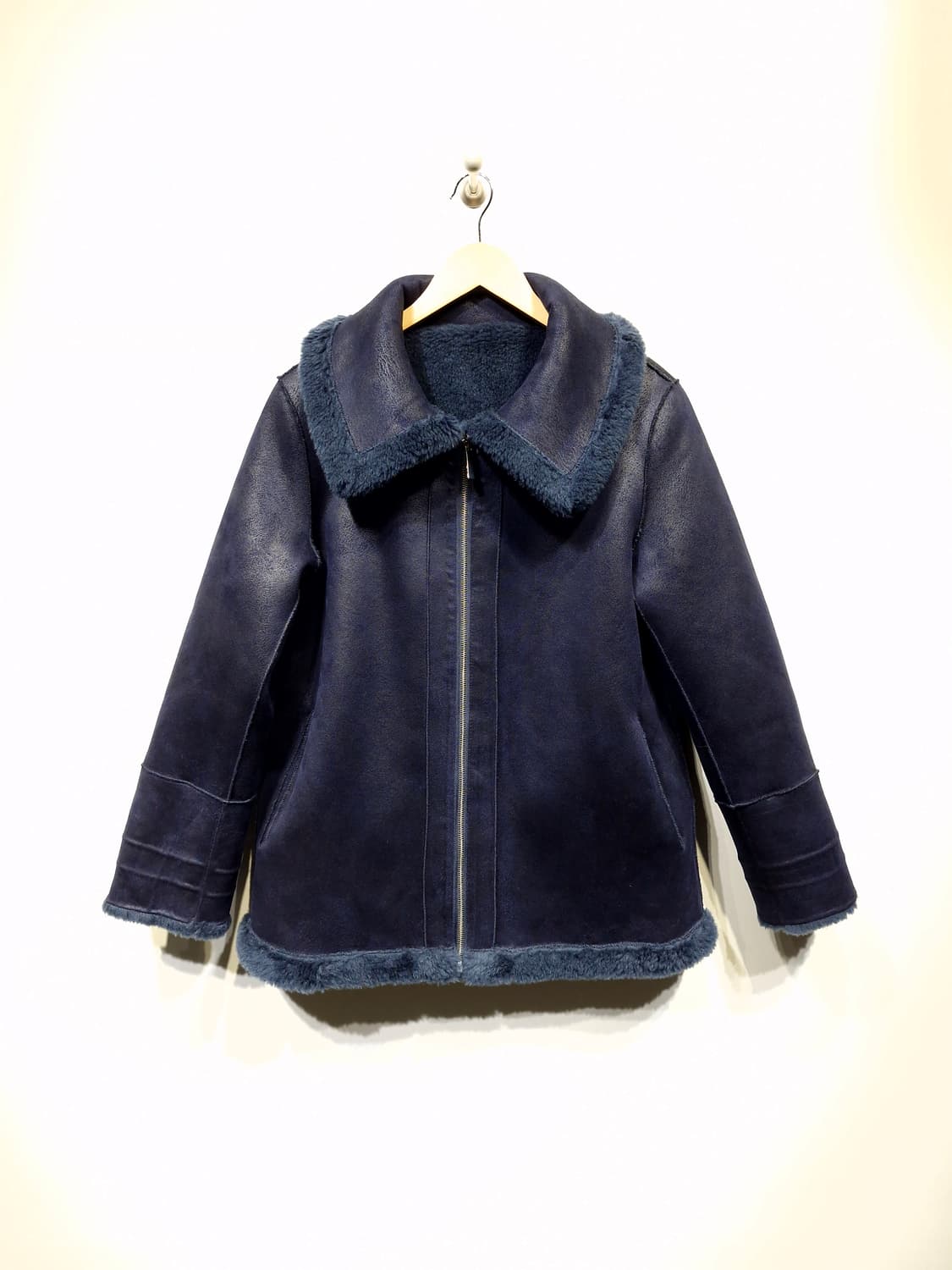 새상품)베라왕 양모100% 리버시블 무스탕_66 상품이미지1