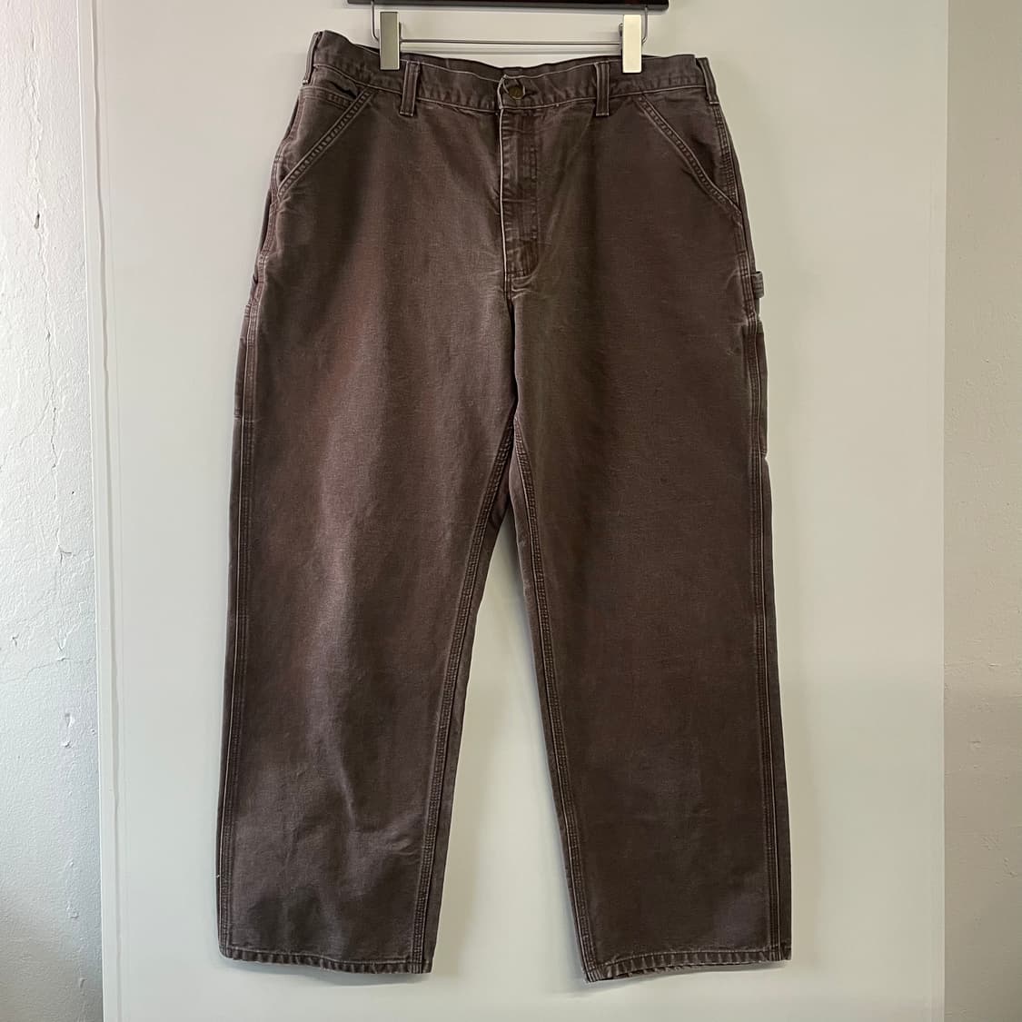 칼하트 B11 브라운 워크팬츠 상품이미지2