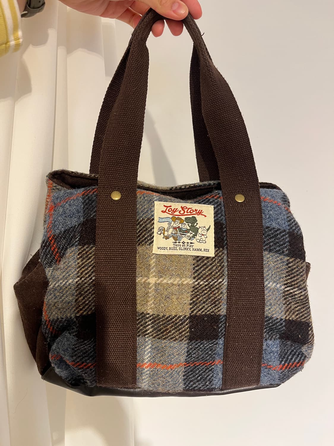 해리스 트위드 핸드백 👜 상품이미지4