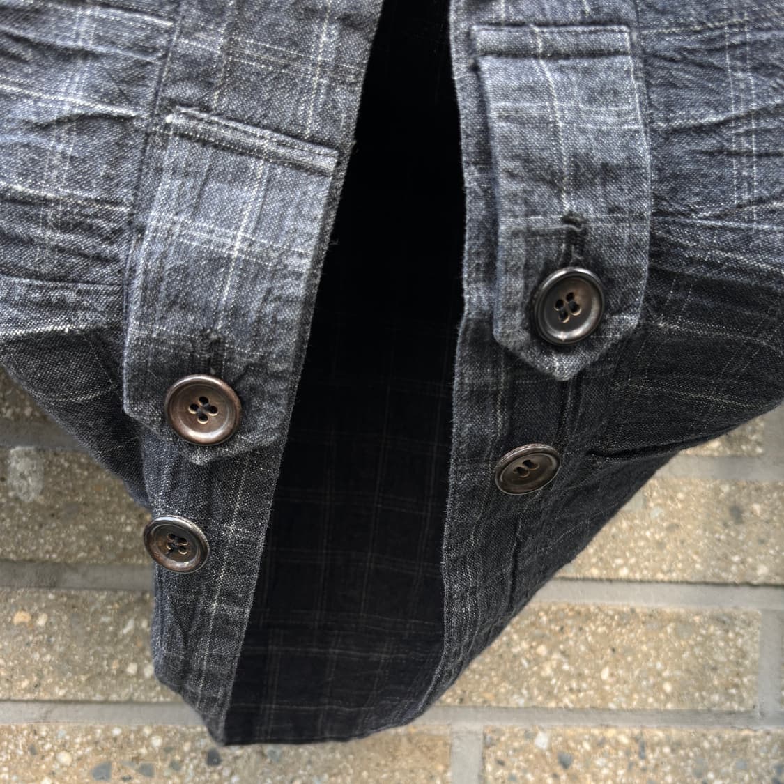 80's 꼼데가르송 옴므 해링턴 자켓 상품이미지6