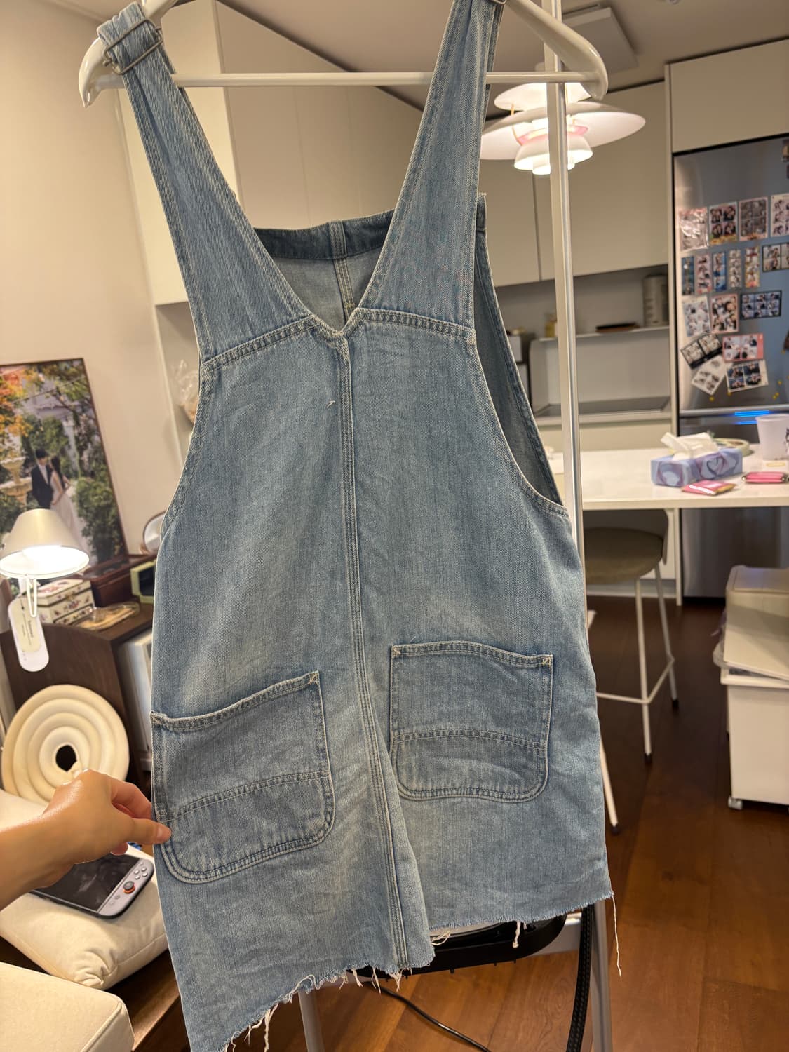 칼하트 우먼 오버롤 스커트 s 상품이미지2