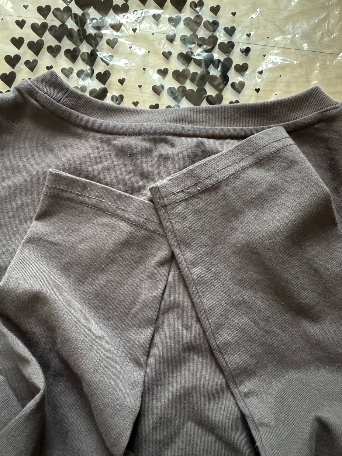 코이세이오 심볼 로고 롱슬리브 차콜 상품이미지4