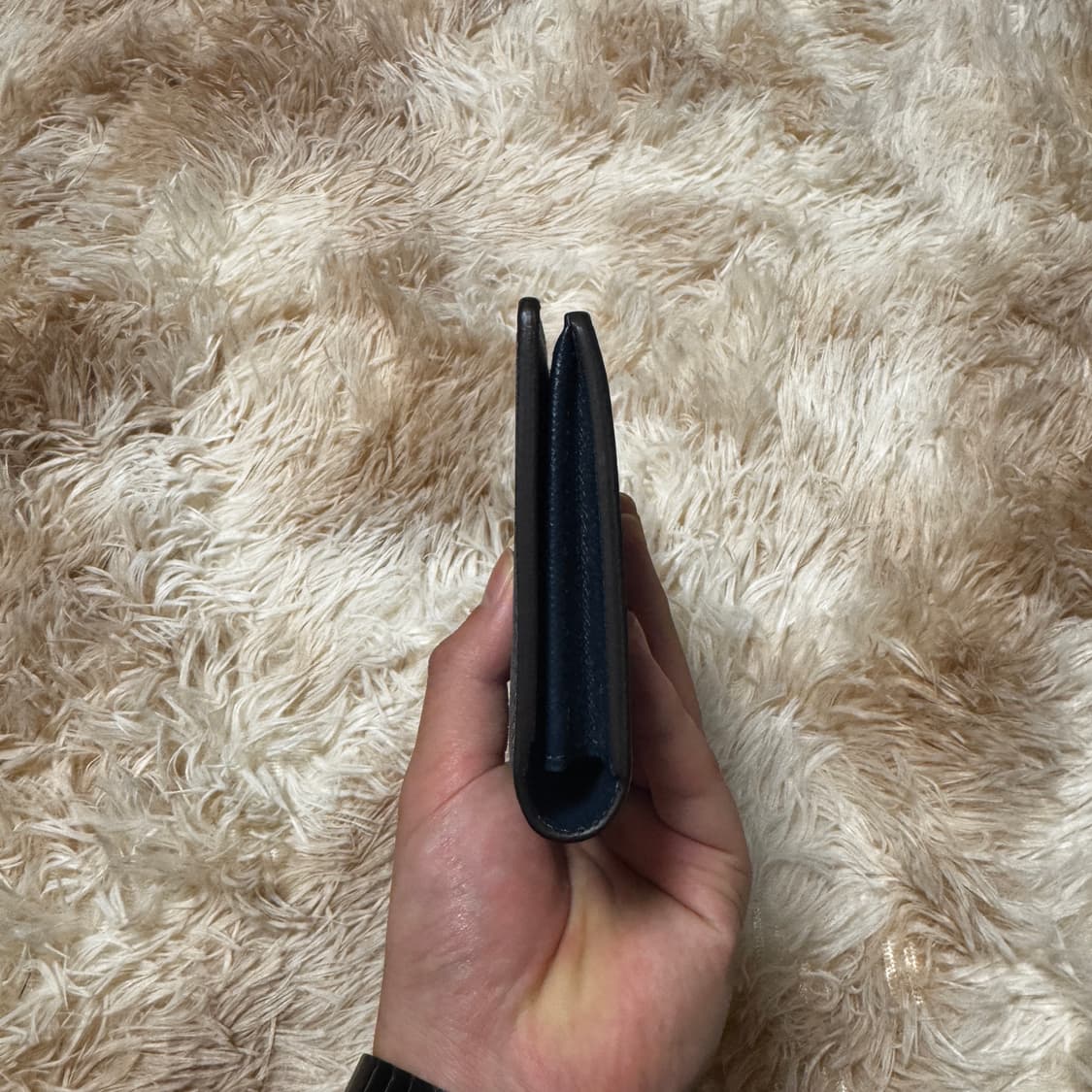 [정품 / 새상품급] 루이비통 타이가 장지갑 블루 상품이미지7