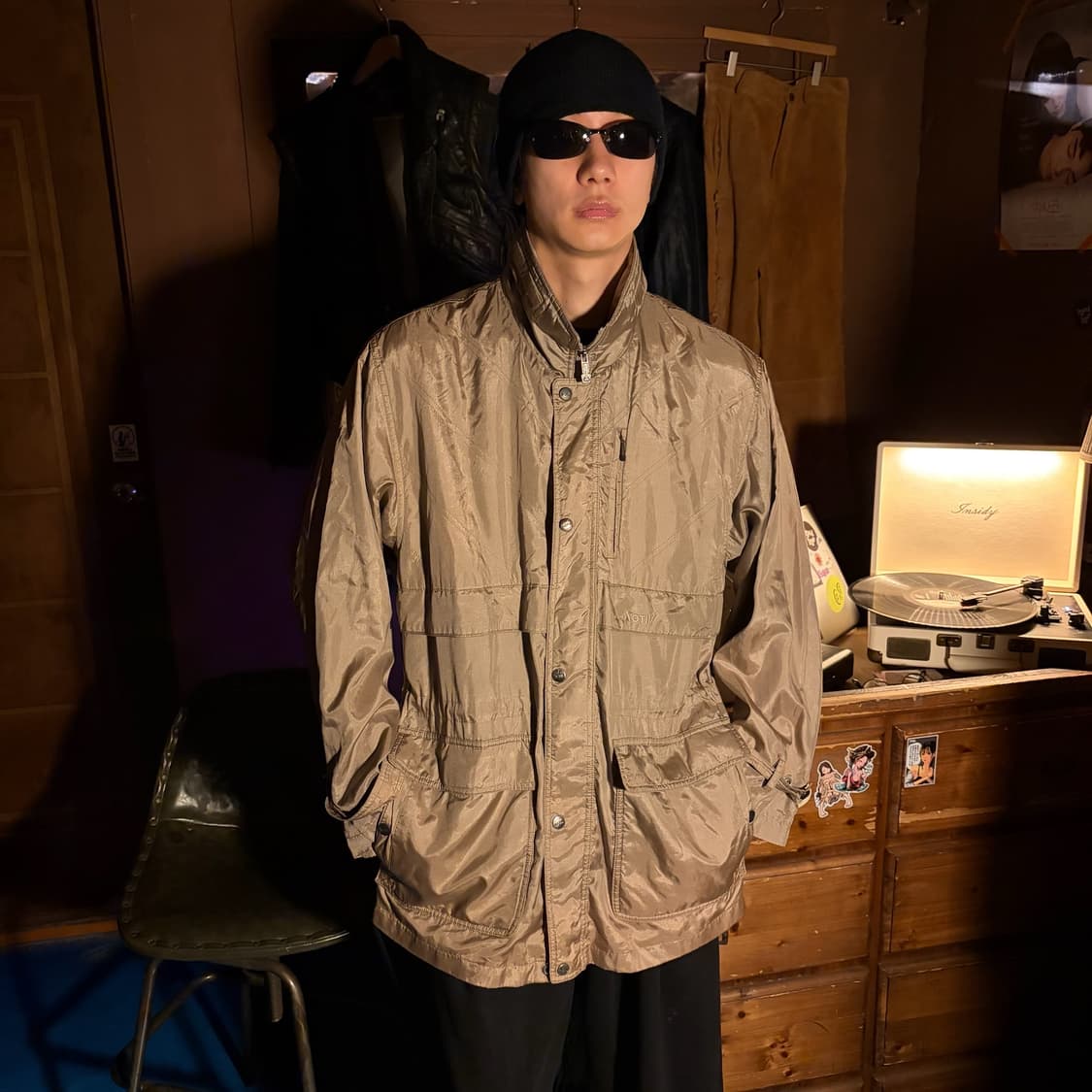 90S KOLON ACTIV 2WAY ZIPUP SAFARI JACKET 상품이미지2