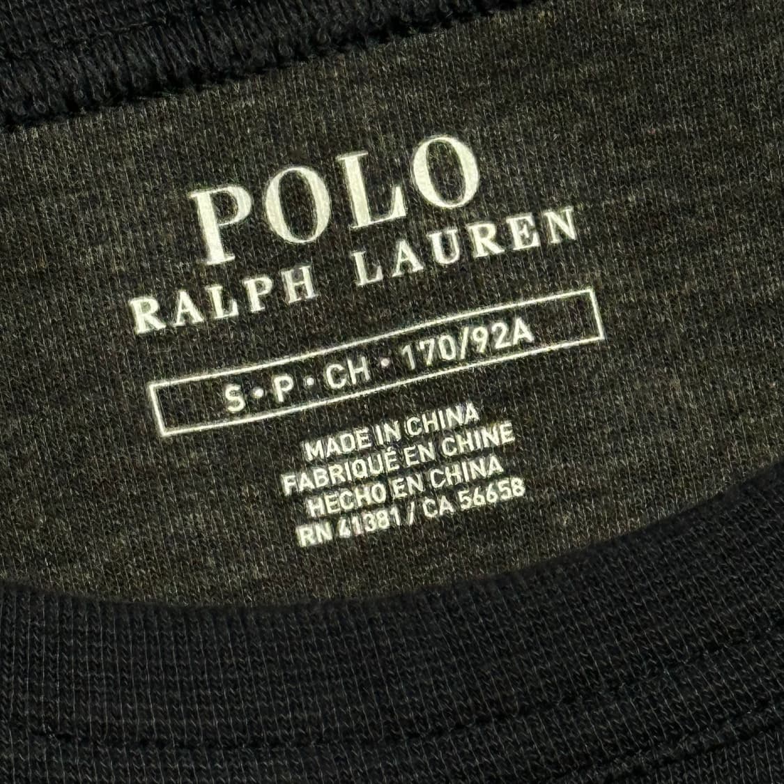 S 폴로랄프로렌 네이비 라운드넥 맨투맨 상품이미지4