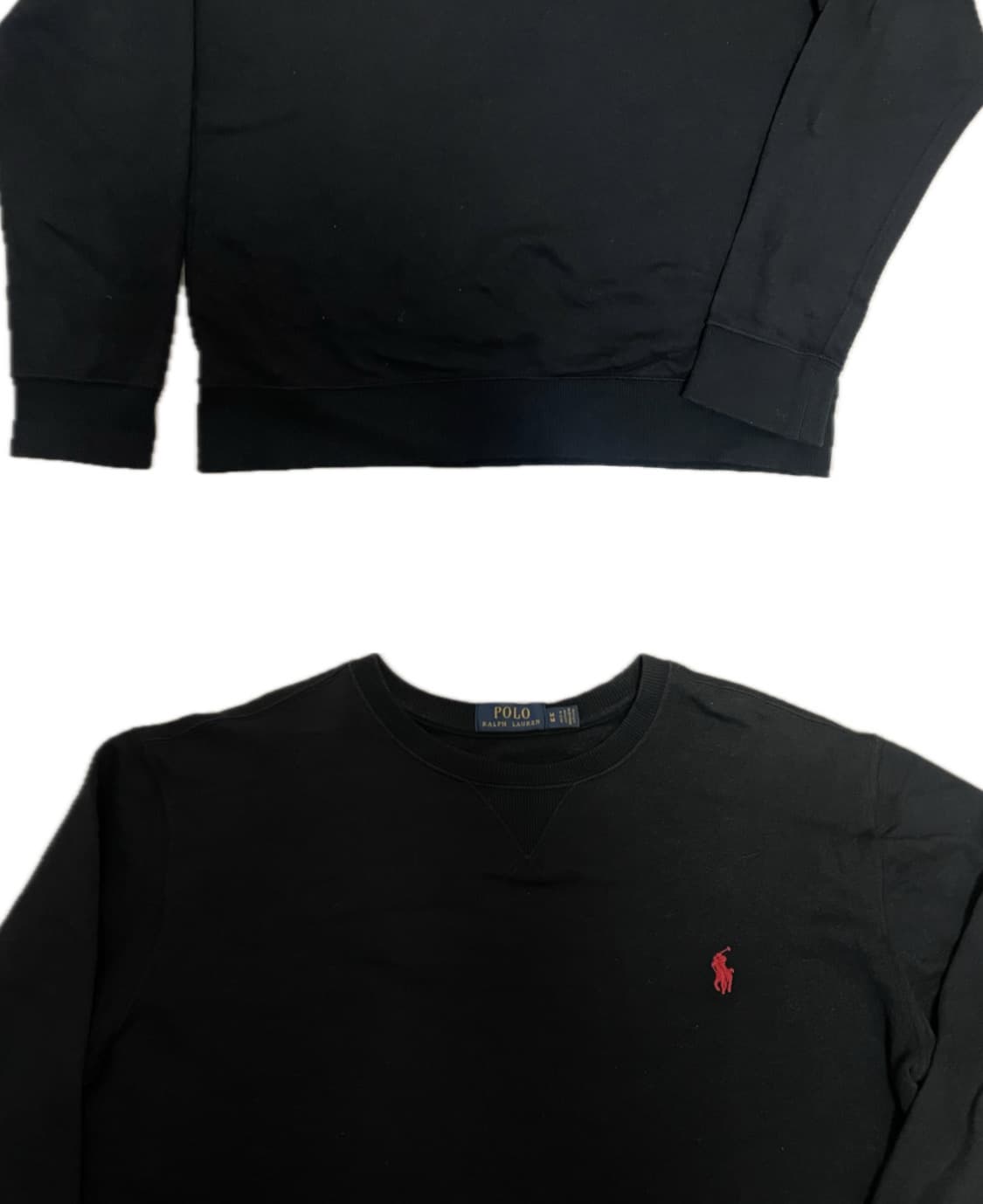 폴로 랄프로렌 블랙 맨투맨 상품이미지2