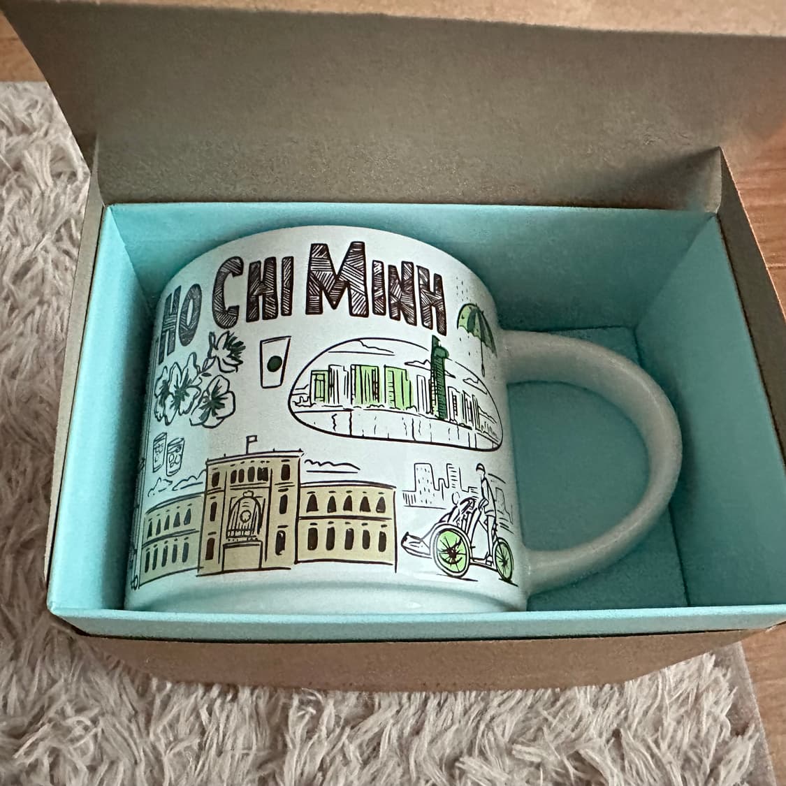 스타벅스 유아히어 호치민 머그컵 상품이미지1