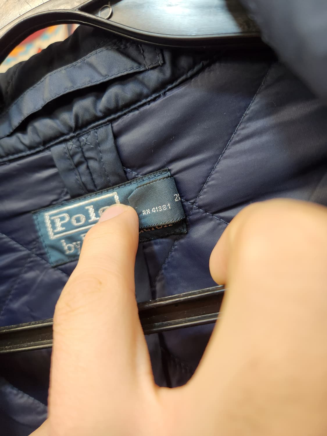 폴로 랄프로렌 퀄팅 블레이져 자켓 S 상품이미지6