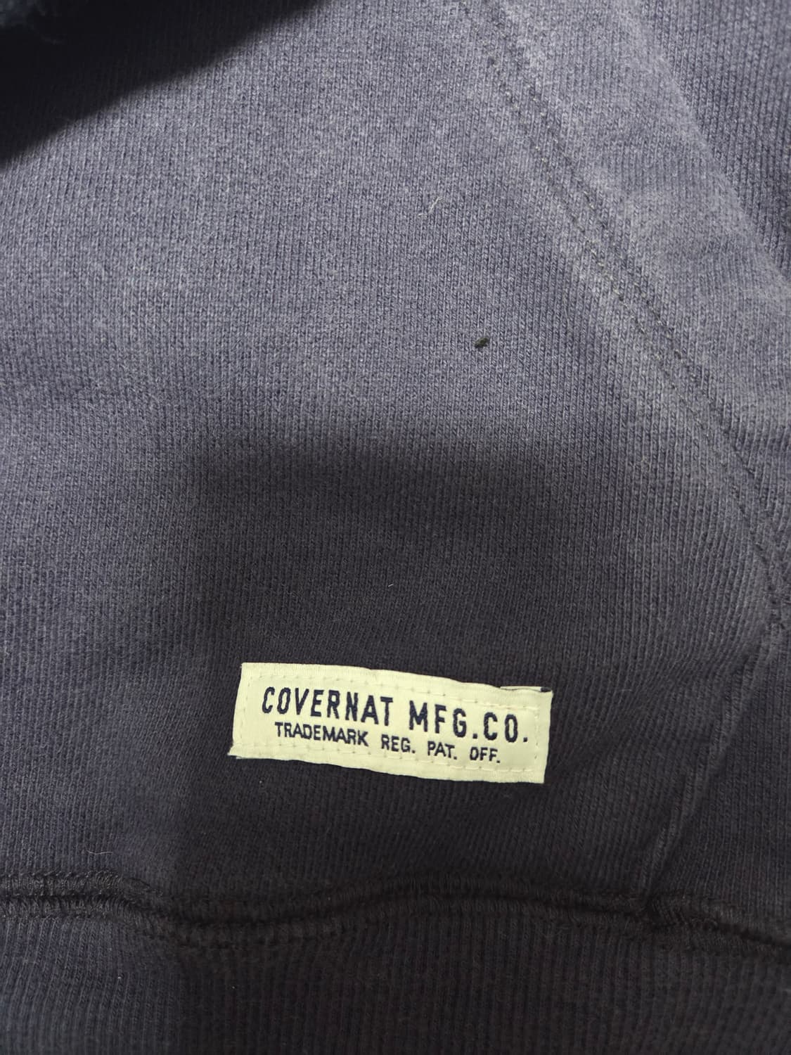 커버낫 네이비 헤비스웻 후드티 상품이미지2